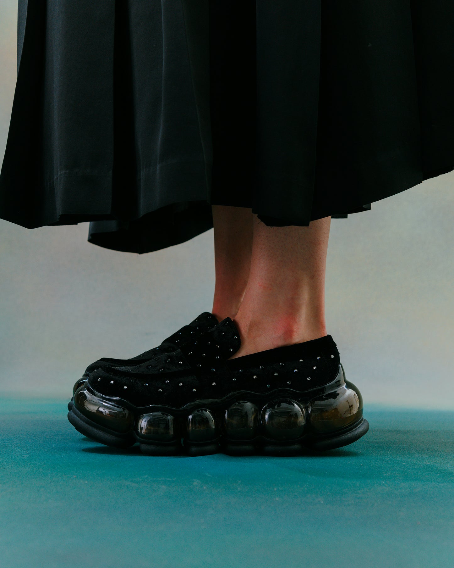 New "Jewelry" Loafer Jewel / Black