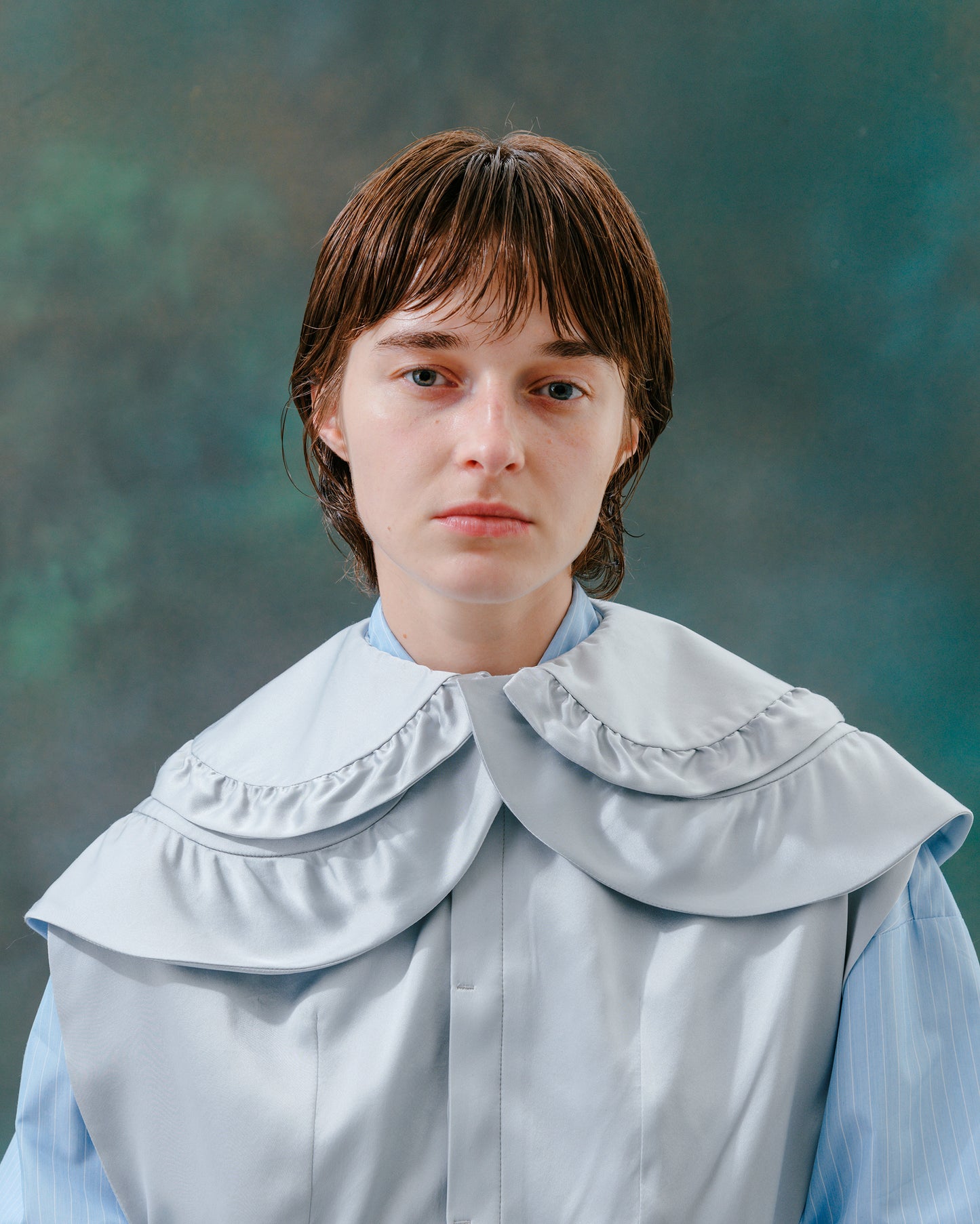 【24AW订单】双领衬衫/灰色/MSAW24B03