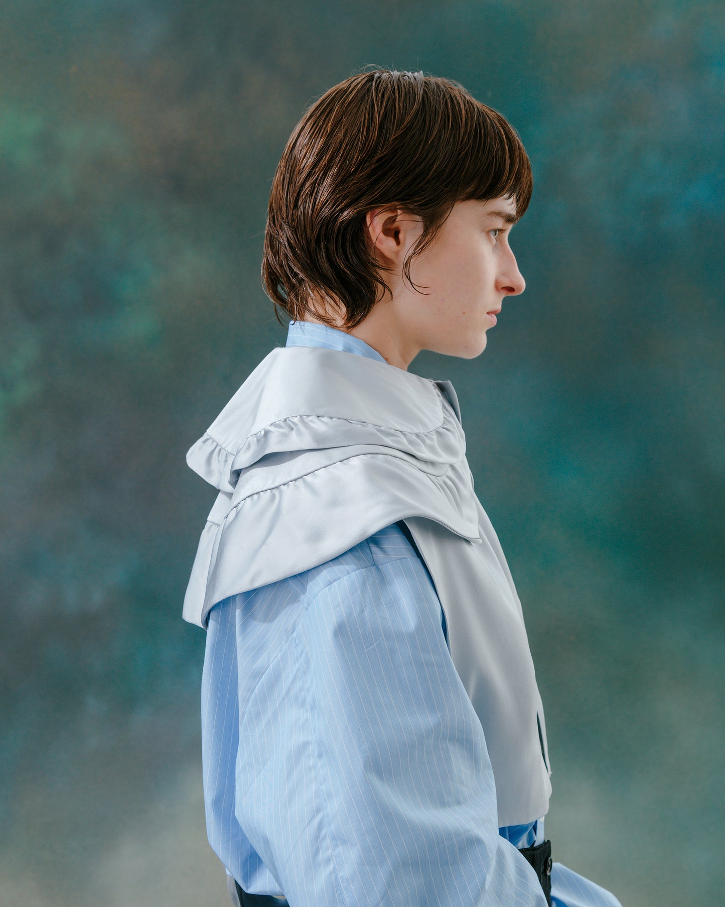 【24AW订单】双领衬衫/灰色/MSAW24B03