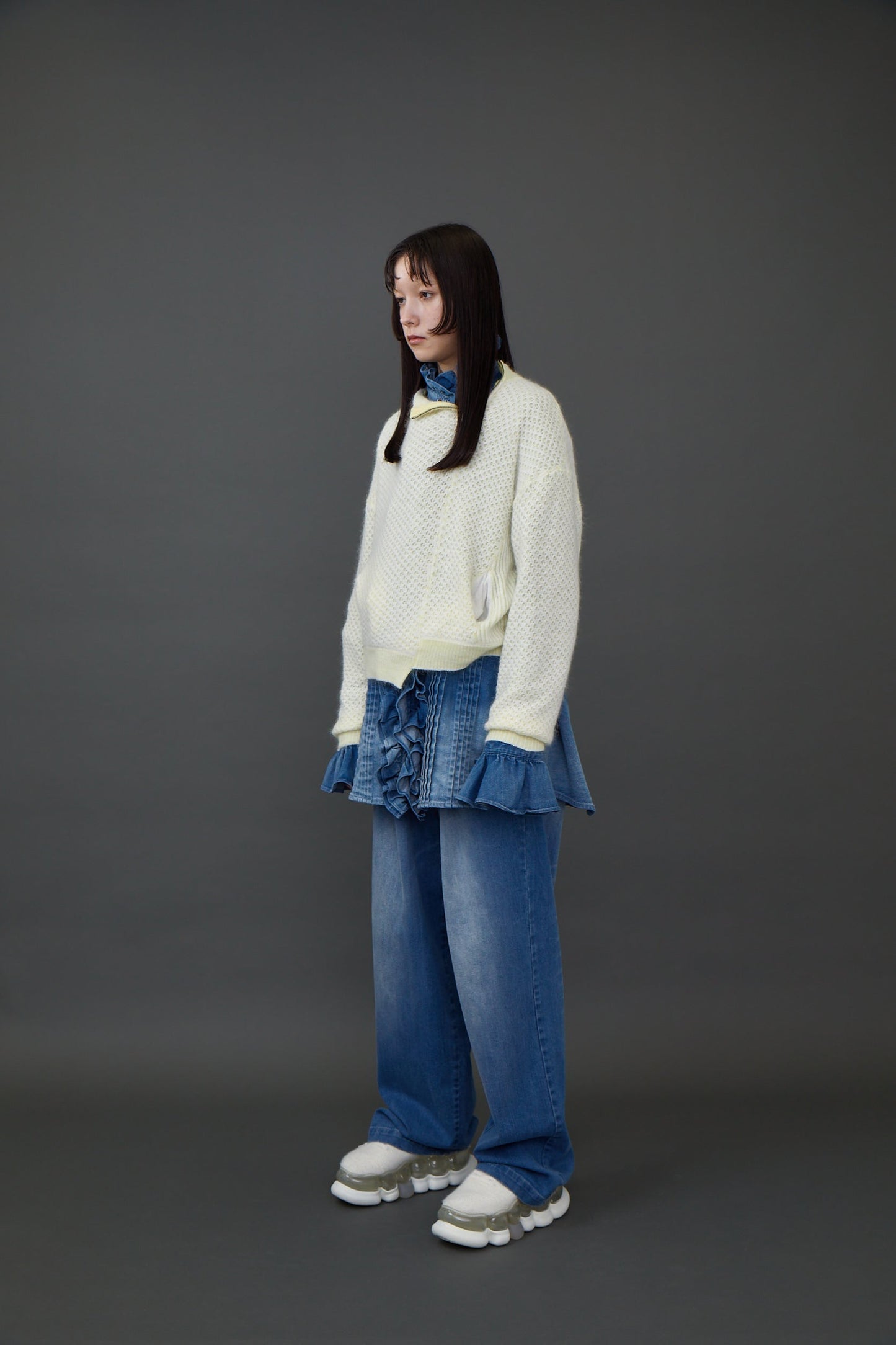 "Jewelry" Ark Mohair / Ivory