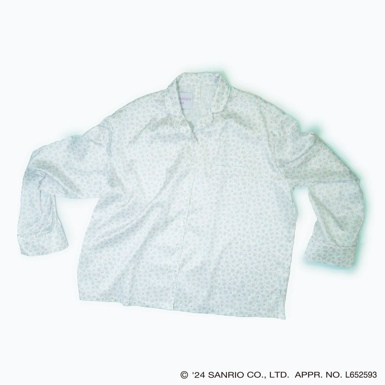 Print Pajamas Tops / White / Little Twin Stars x MIKIOSAKABE / MSLTPJT01