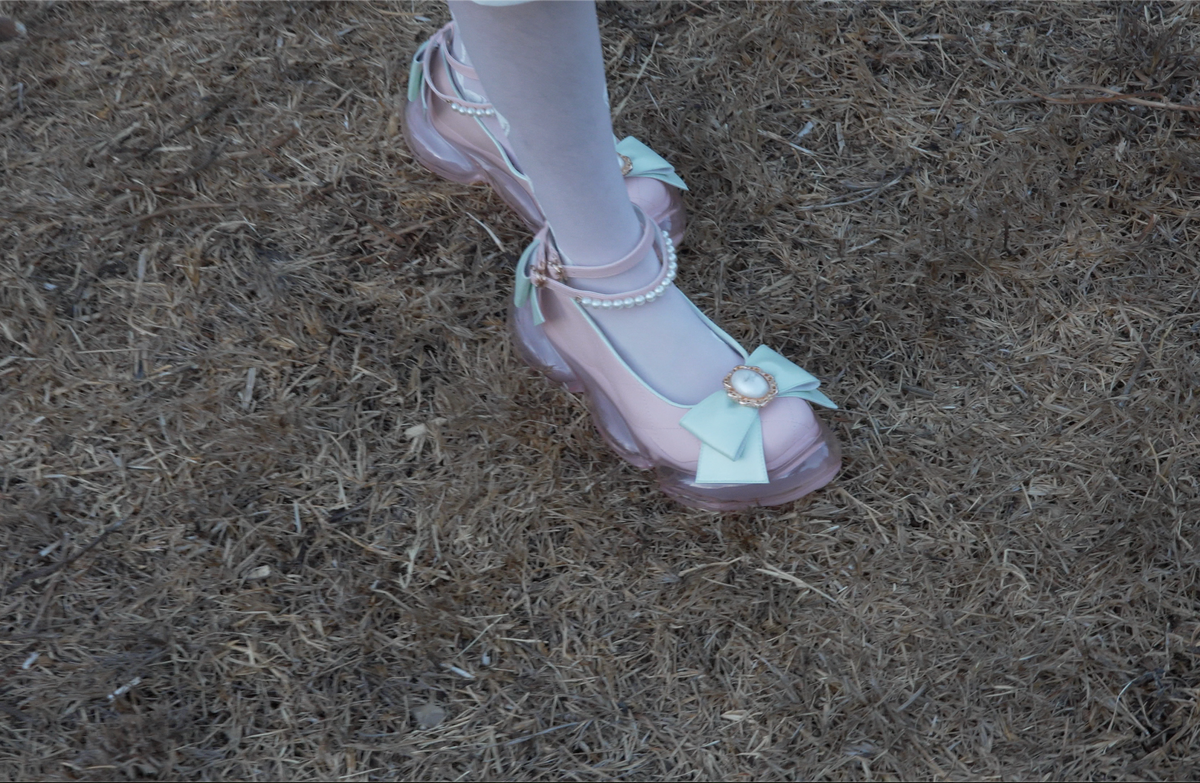 【SS27受注】Ribbon Bow Mirage / Peach / JFAPSS27SH01