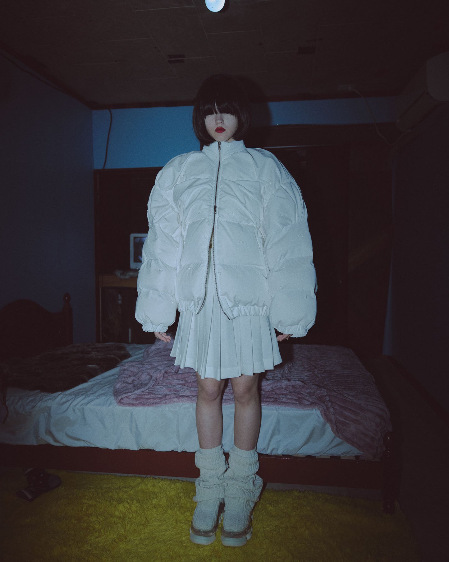 【AW26 Pre-Order】Jewelry Ark Loose Socks / Ivory / MSAW26SH05