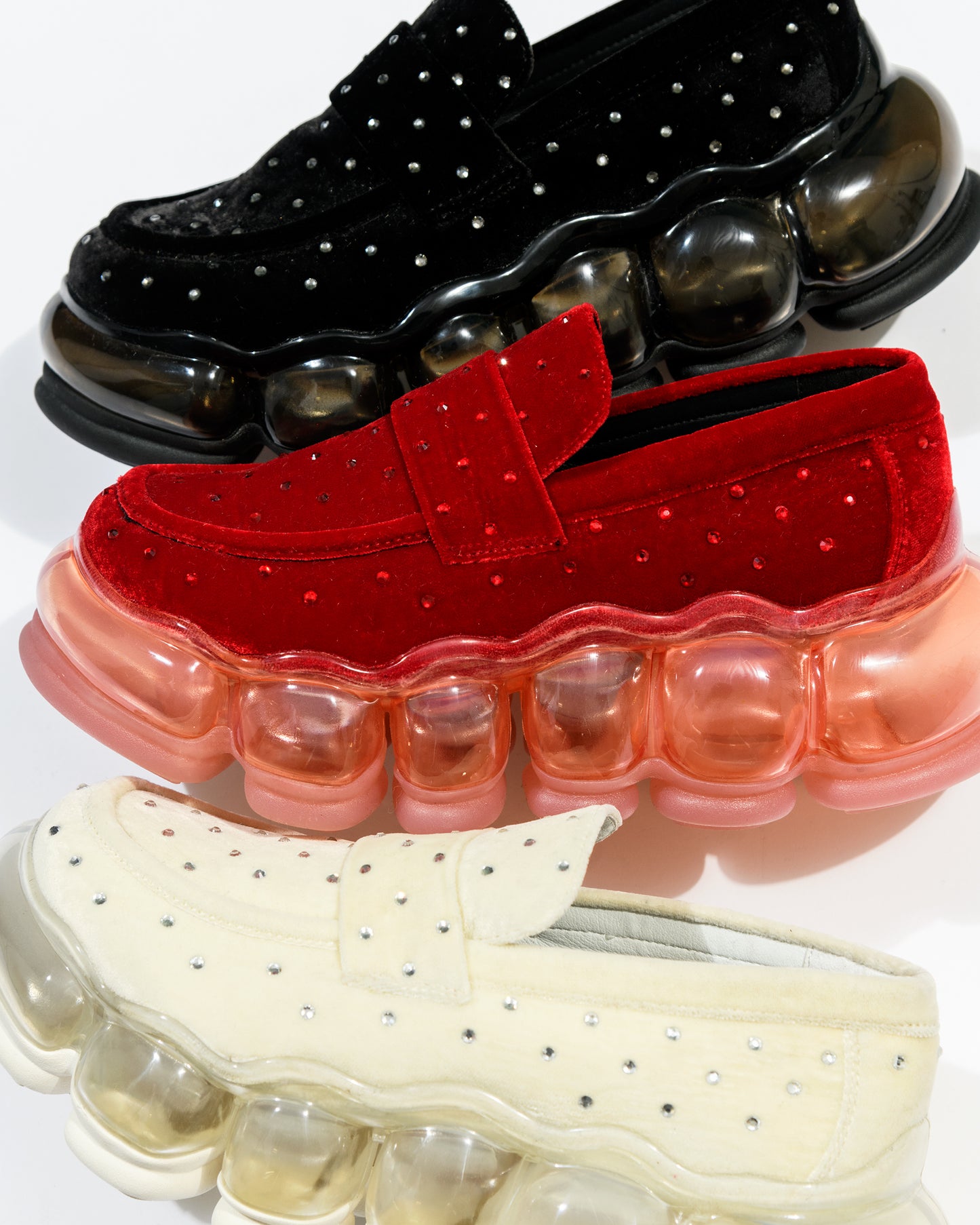 New "Jewelry" Loafer Jewel / Black