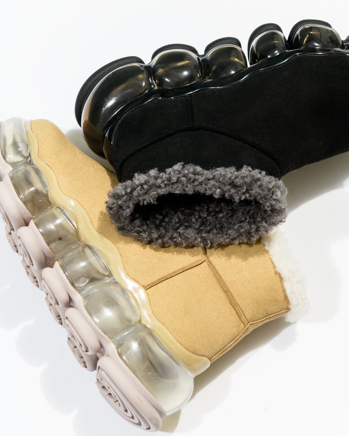 新款“珠宝”木桐色/米色