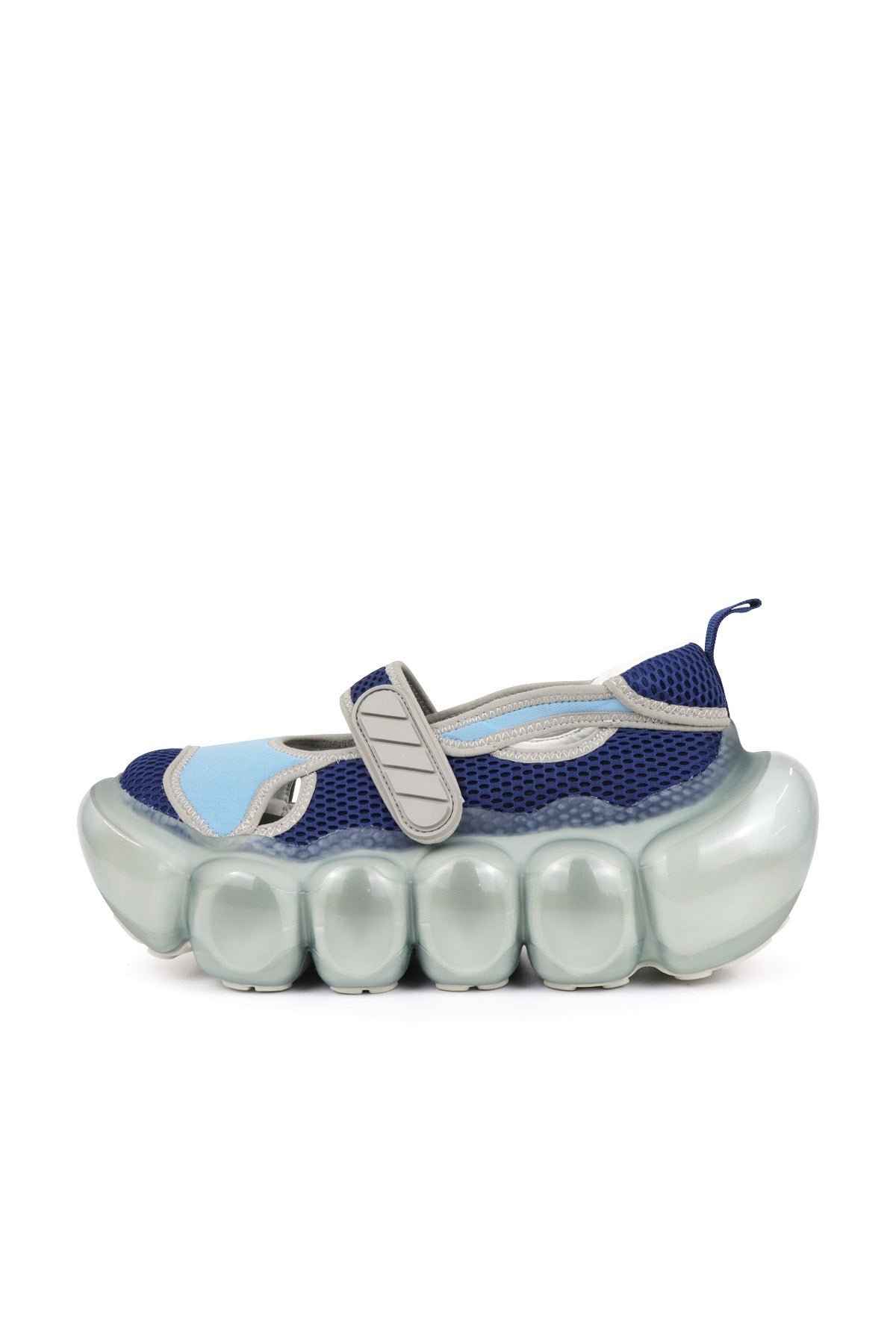 "Jewelry" Bubble Sandal Swimmer / Blue