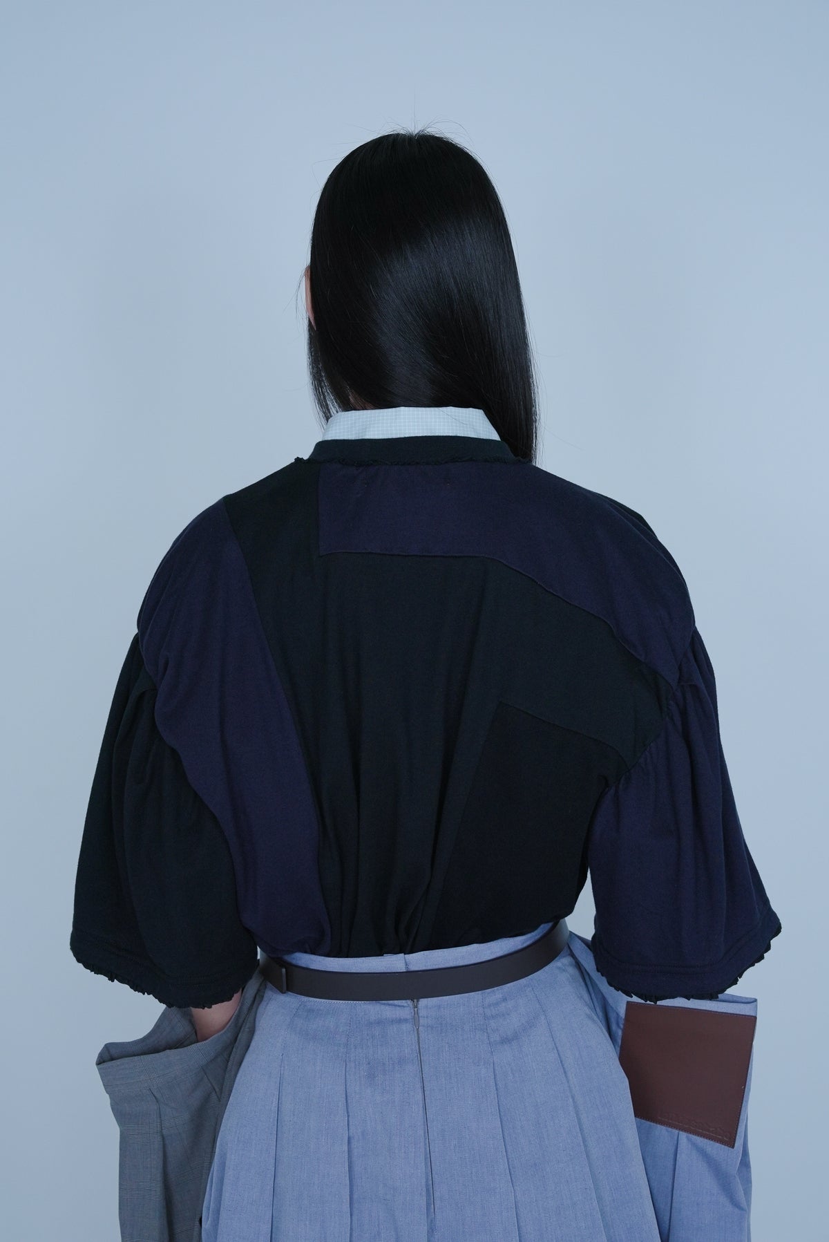 【SS27受注】Puzzle Panel T-Shirt / Black / MSS27T01