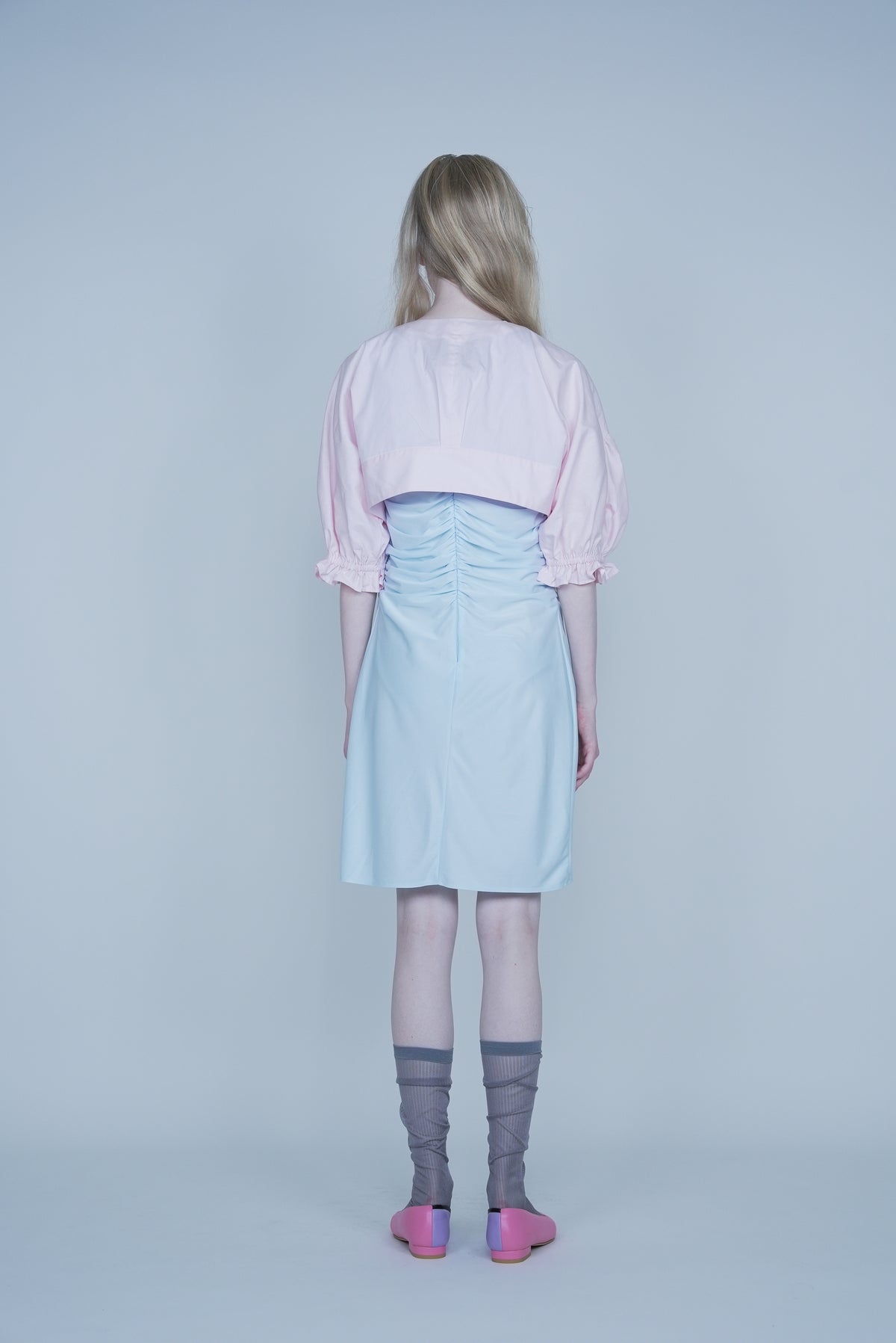 【SS27受注】High 5 Puff Blouse / Pink / JFSS27B021