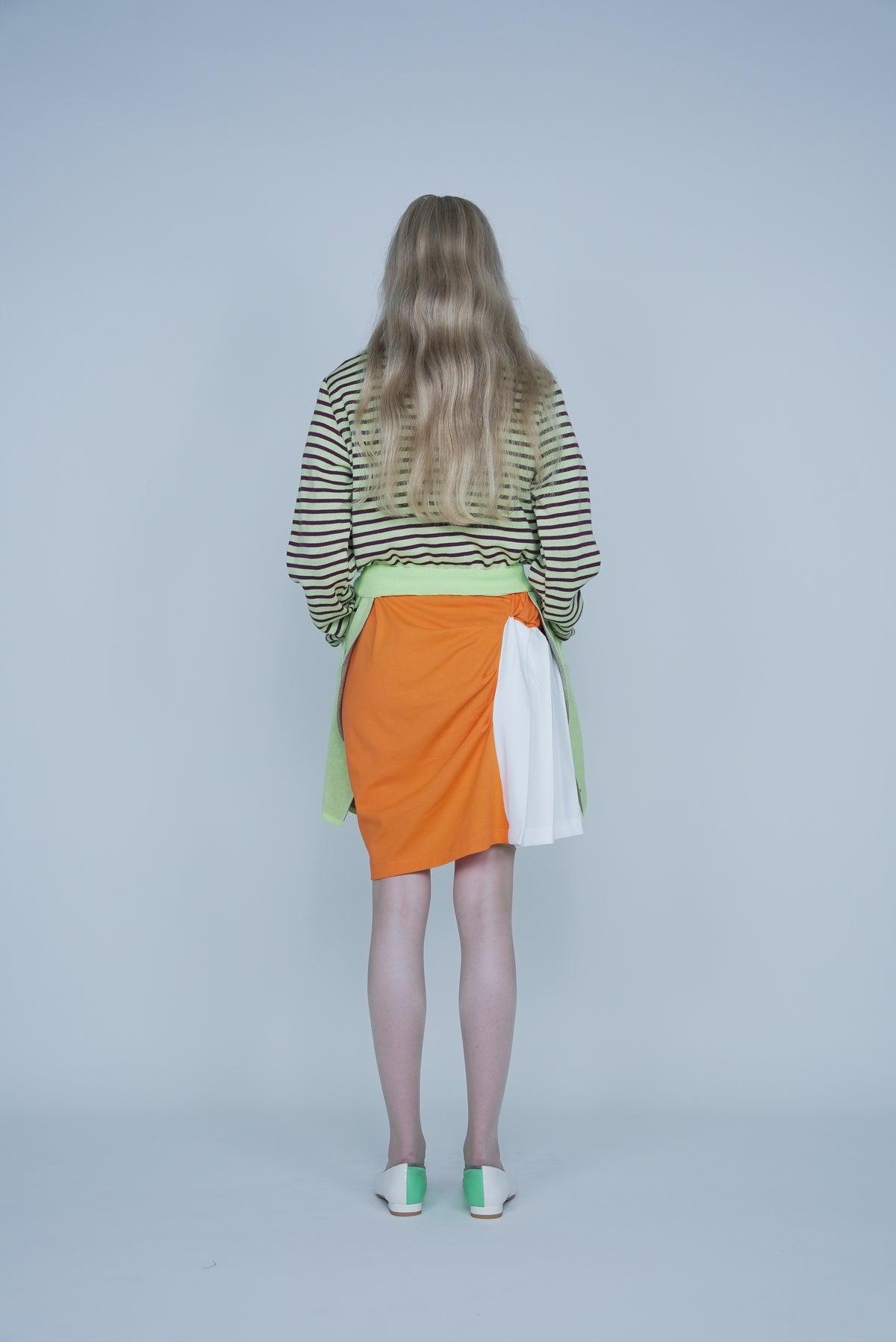 【SS27受注】Apron Knit / Lime / JFSS27K01