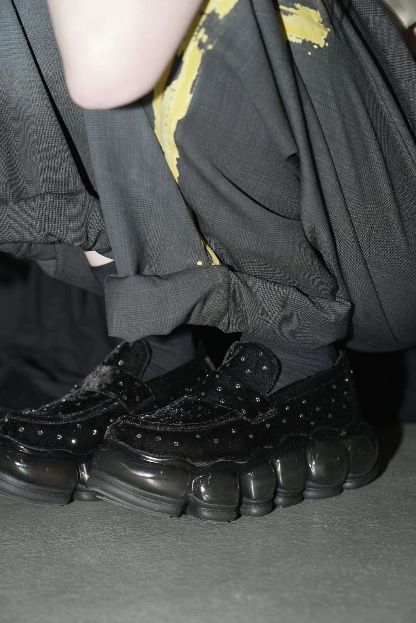 New "Jewelry" Loafer Jewel / Black