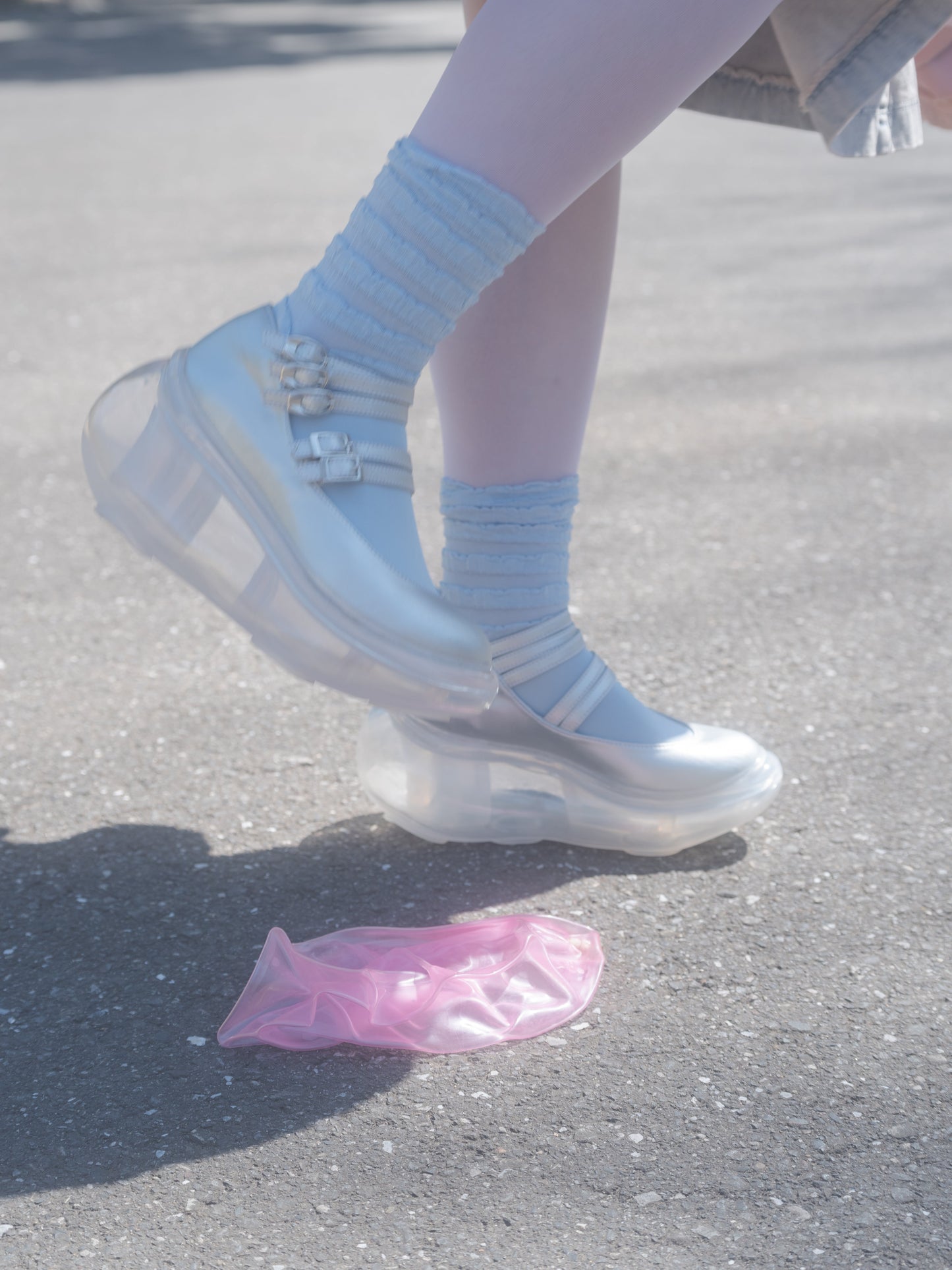 Mary Jane Metallic / Silver