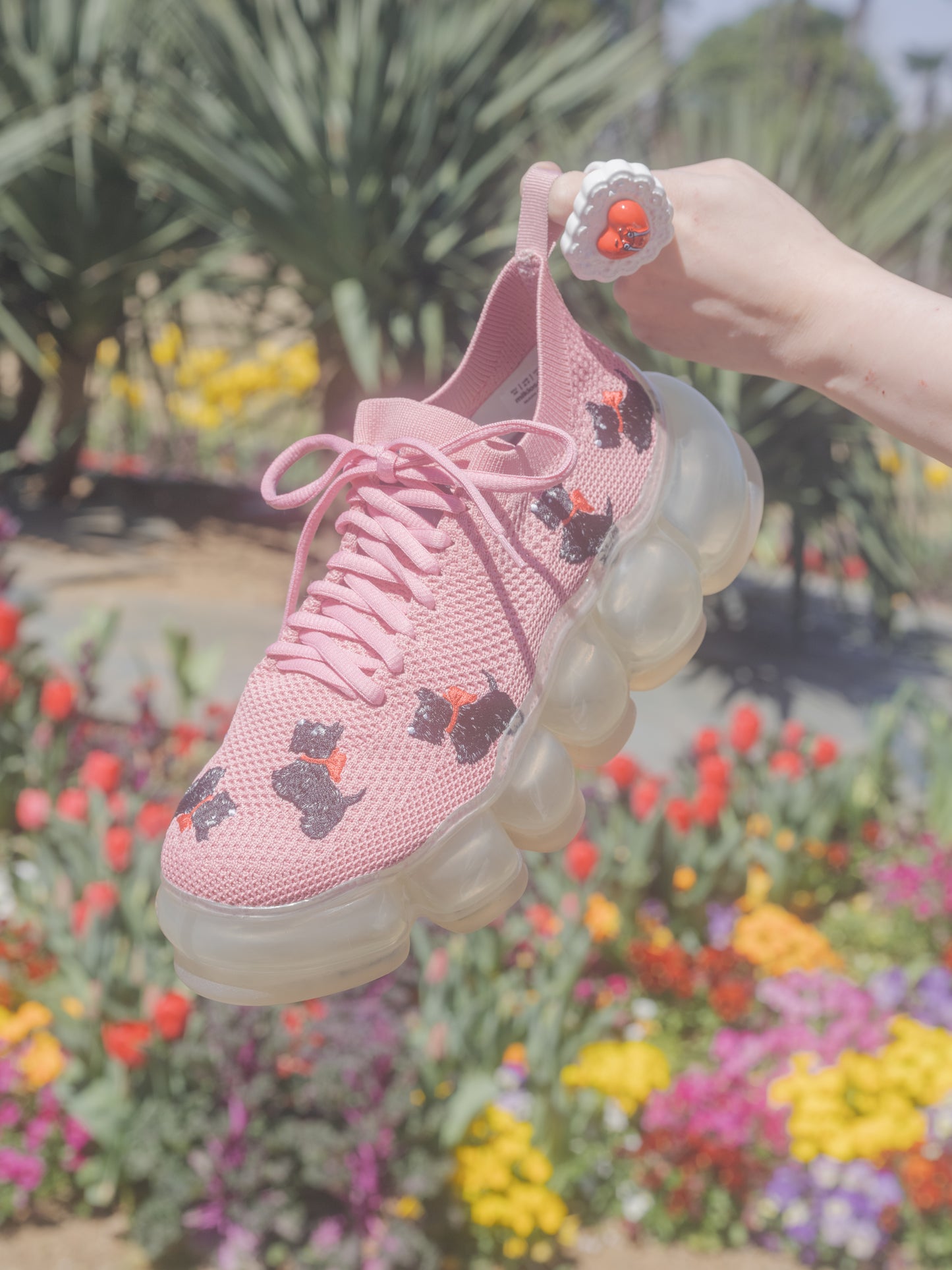 新款“珠宝”鞋 / 粉色 / PINK HOUSE × MIKIOSAKABE