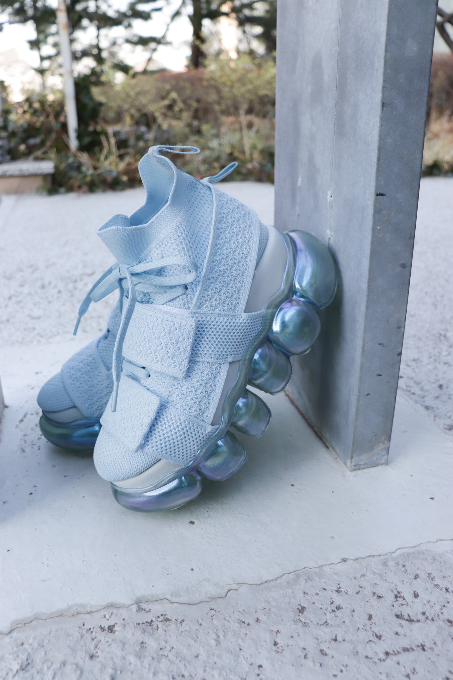 "Jewelry" High Shoes BeltCross / Aurora Light Blue