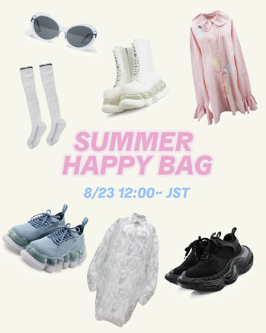 Summer Happy Bag 2025 / Clothing and Shoes Set【約14万円相当】
