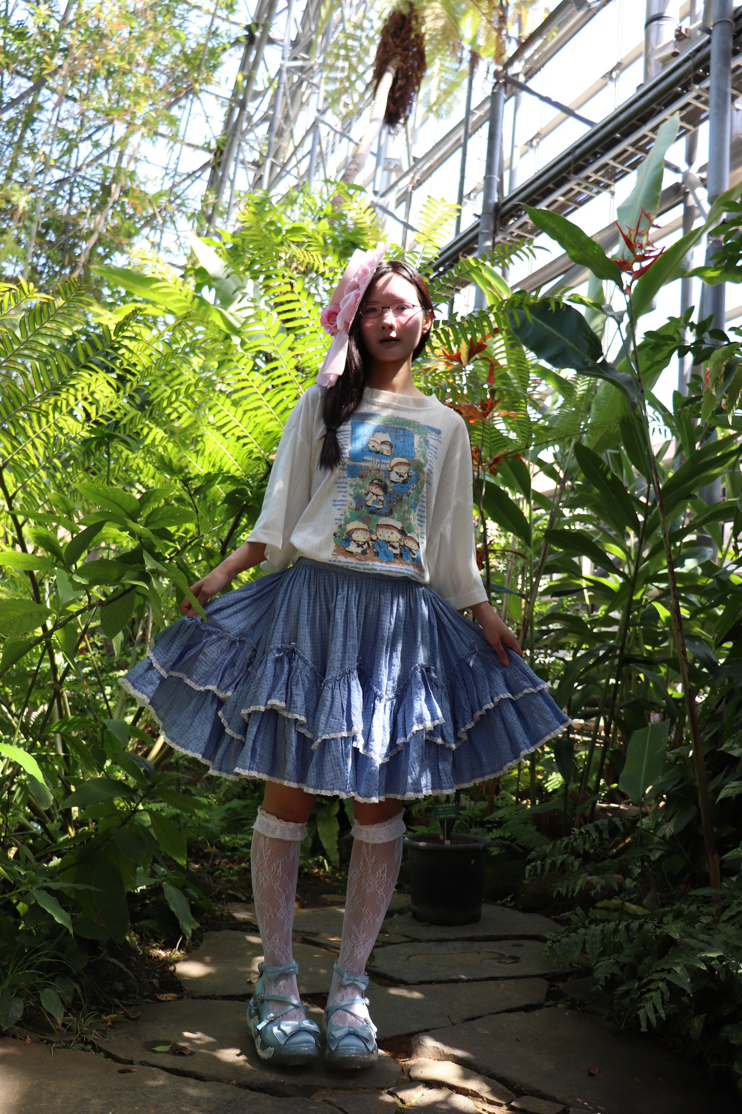 Tea Party Moon Ⅱ / Baby Blue / Angelic Pretty × JennyFax