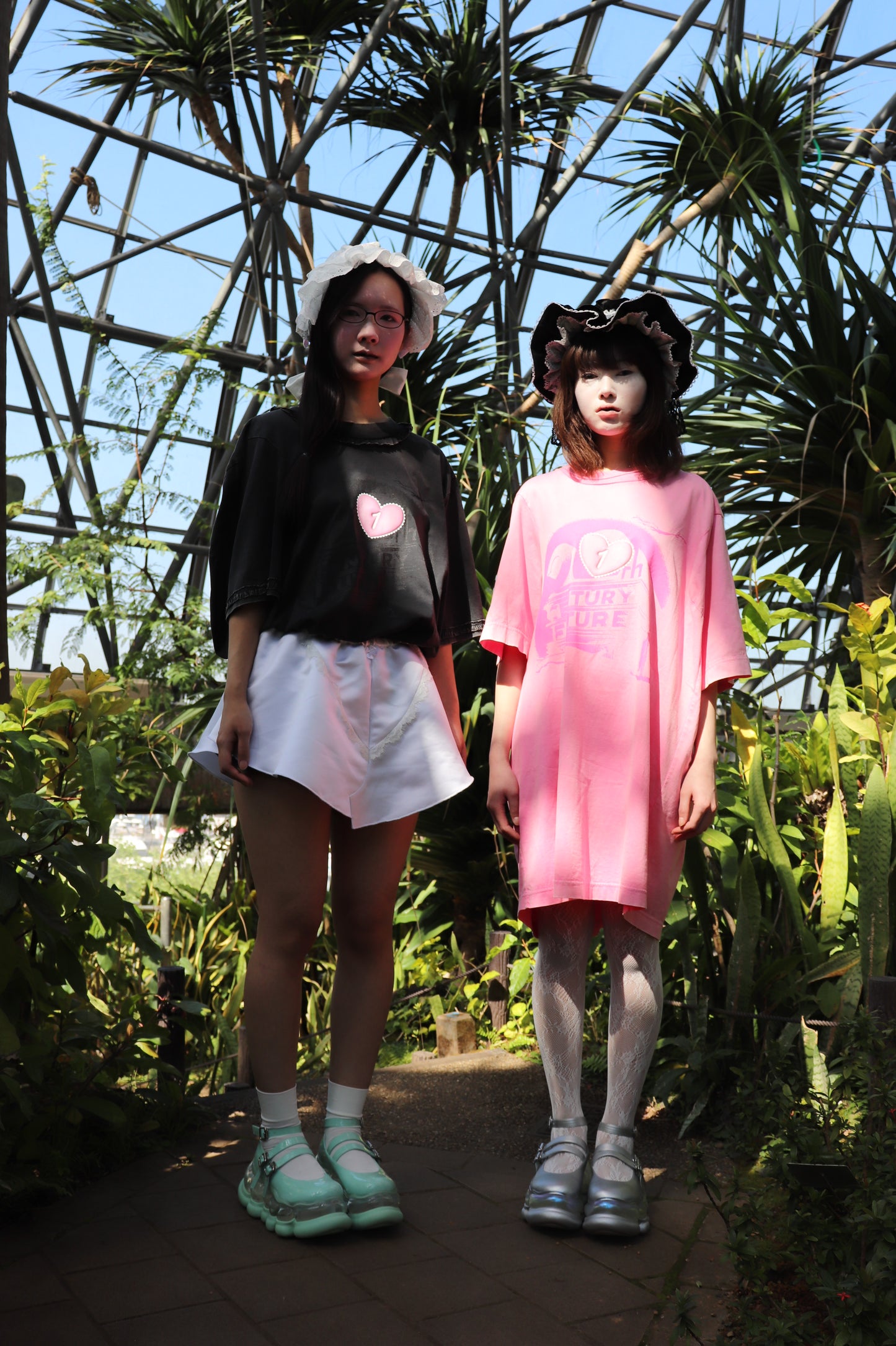 "Jewelry" Ark Three Straps Mary Jane / Mint