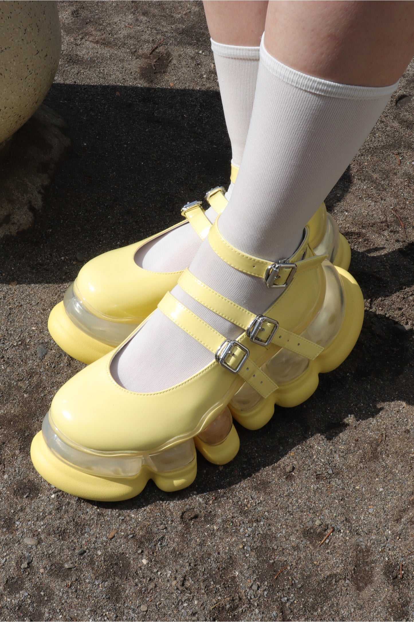 “珠宝”方舟三带玛丽珍/黄色