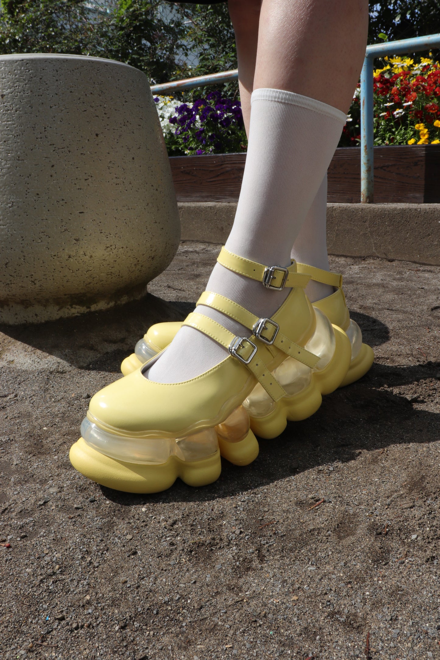 “珠宝”方舟三带玛丽珍/黄色