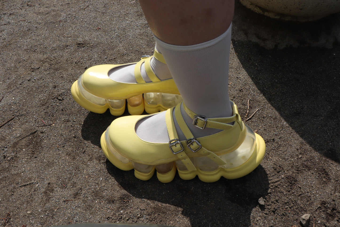 “珠宝”方舟三带玛丽珍/黄色