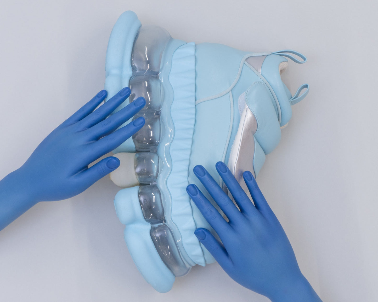"Jewelry" Ark Puff High / Light Blue