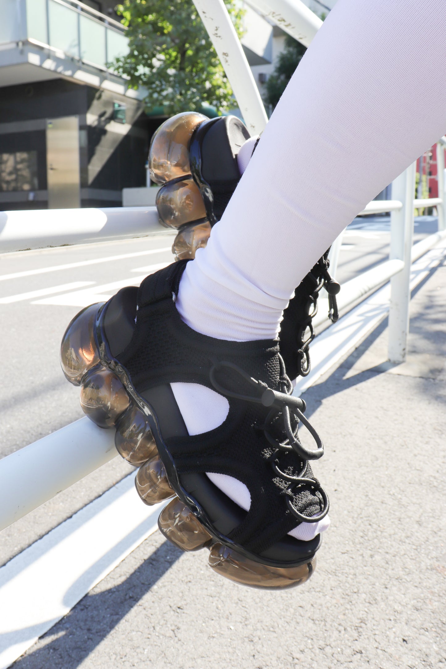 "Jewelry" Sandal / Black