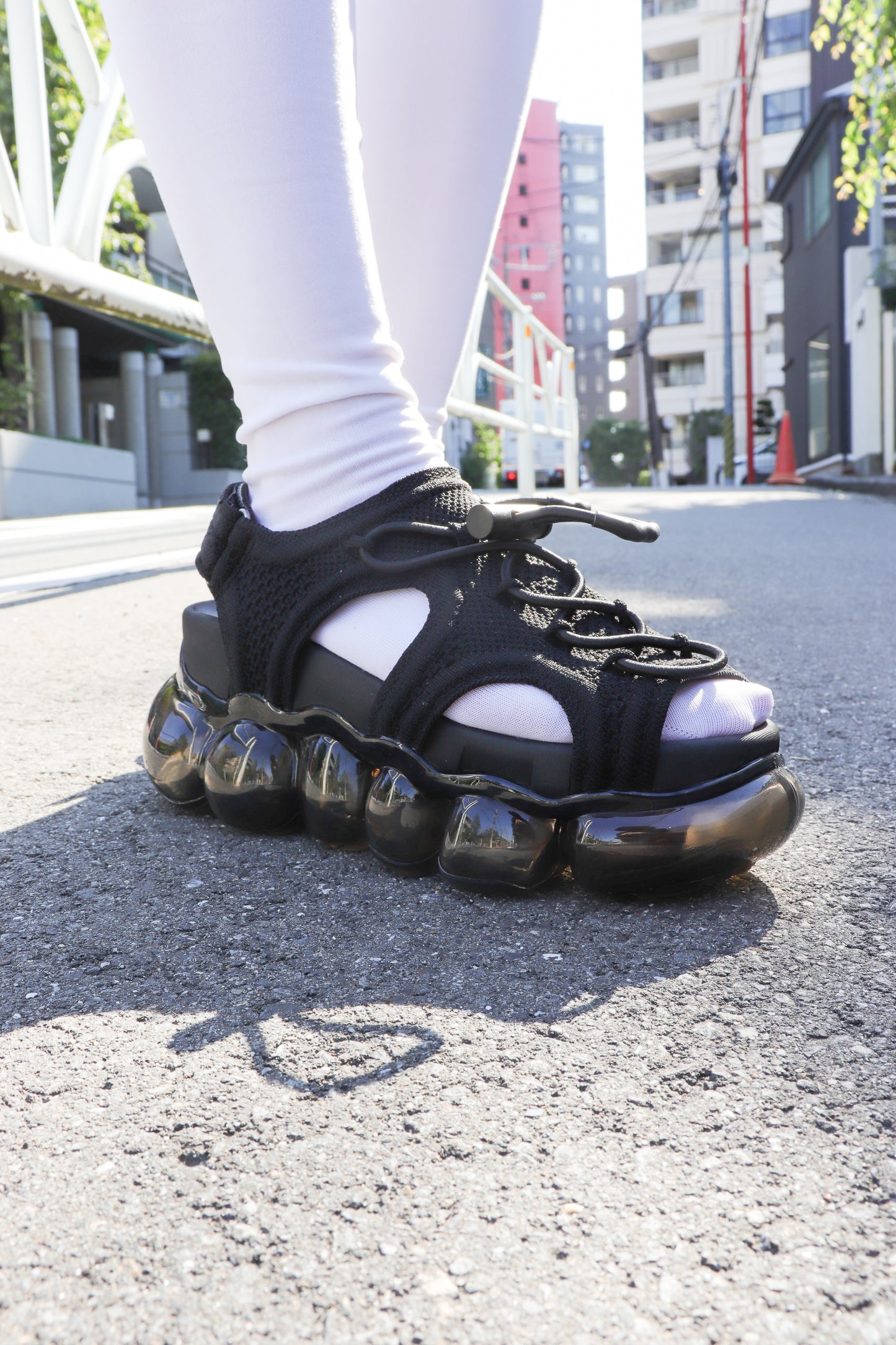 "Jewelry" Sandal / Black