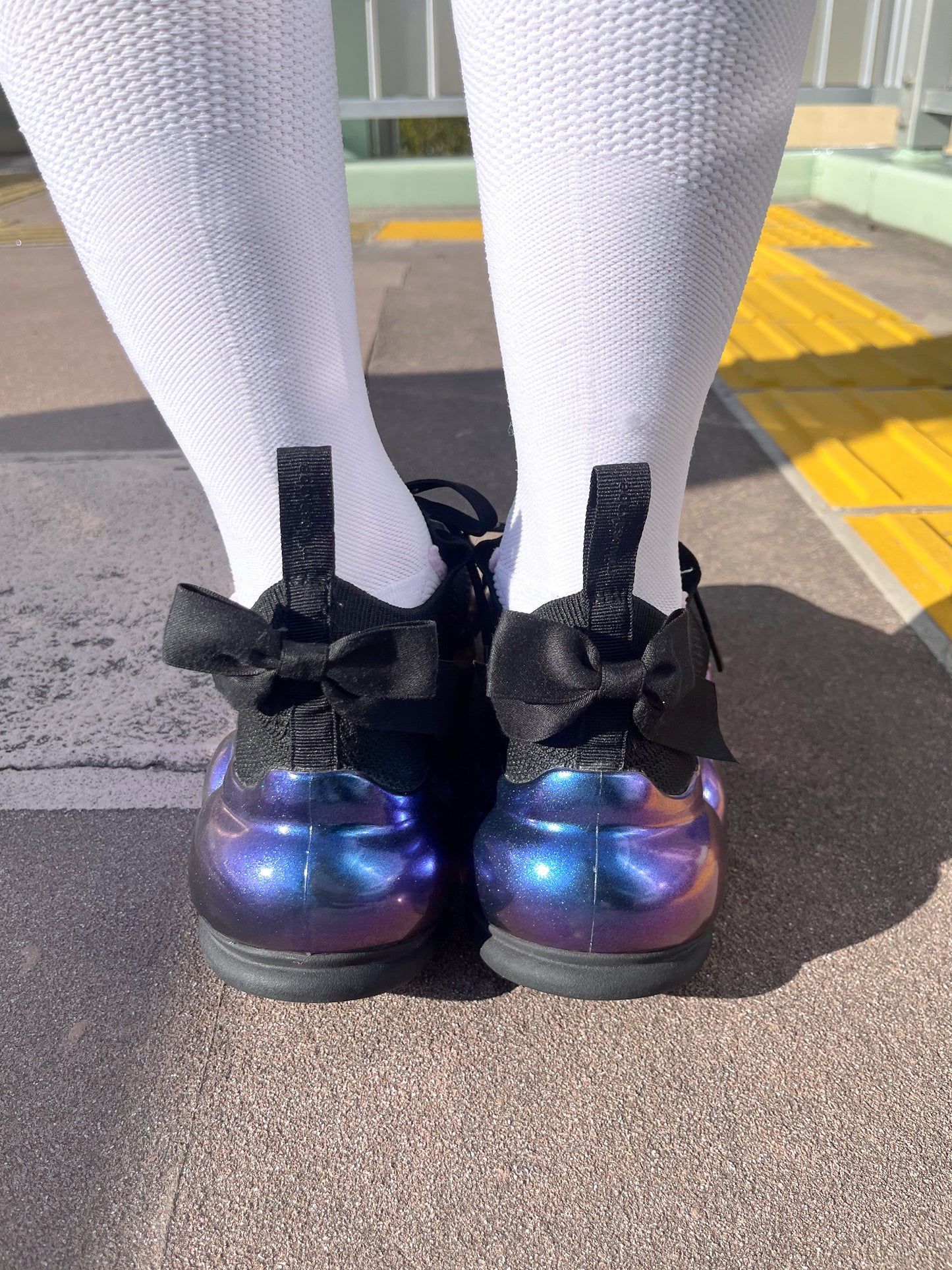 New "Jewelry" Shoes Ribbon / Aurora Black