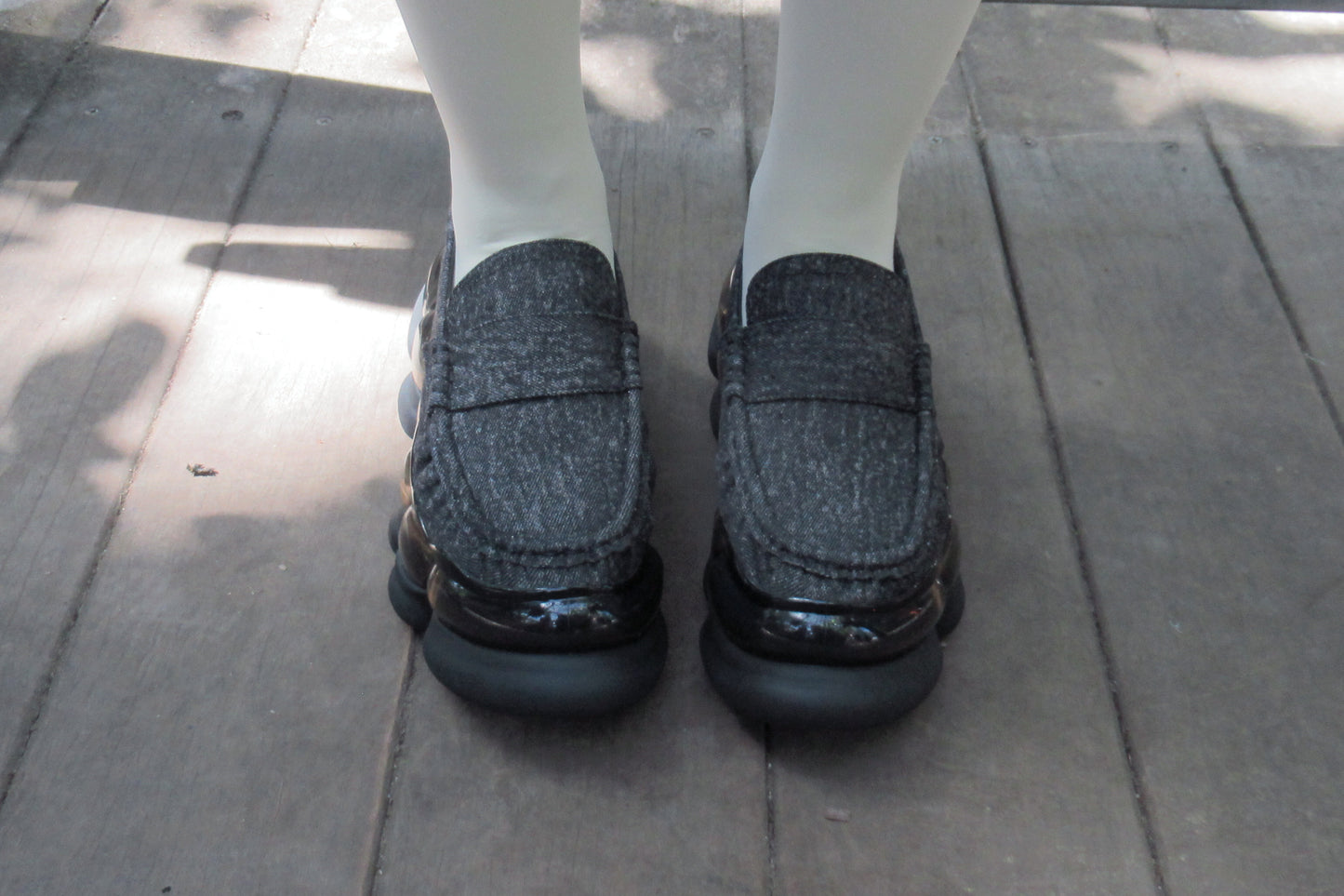 "Jewelry" Ark Denim Loafer / Black