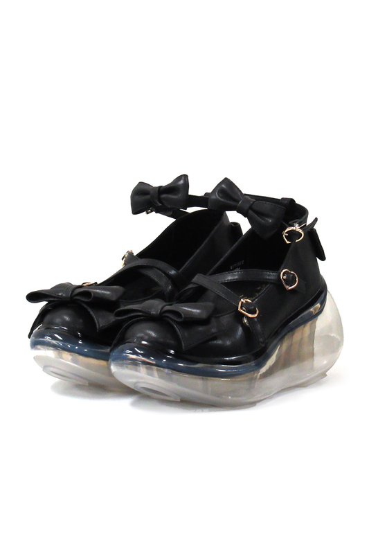 茶会月亮 / 黑色 / JennyFax × Angelic Pretty