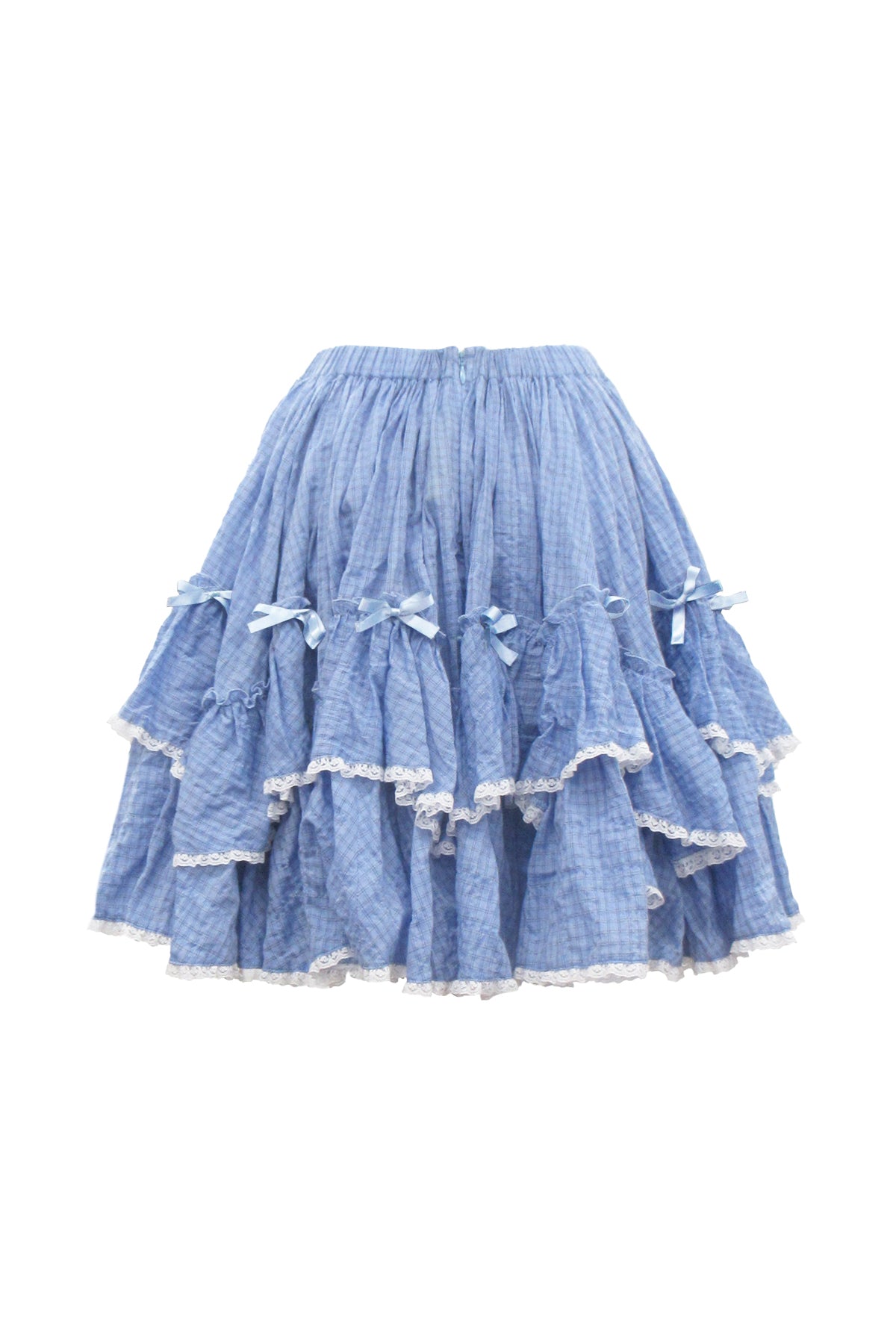 Cotton Lolita Skirt / Blue