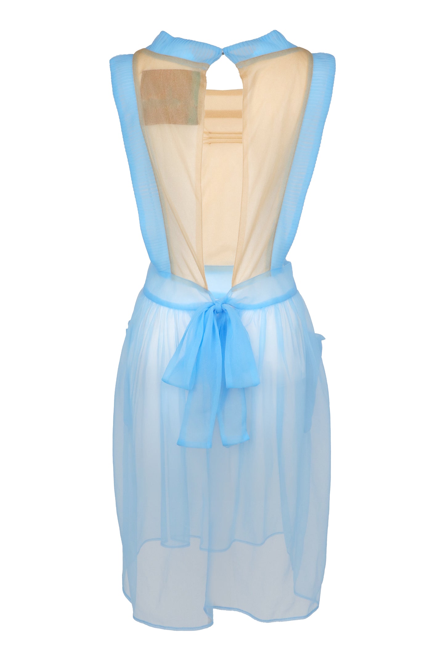 【SS26受注】Sugar Sugar Apron / Beige-Blue / JFSS26APRON01