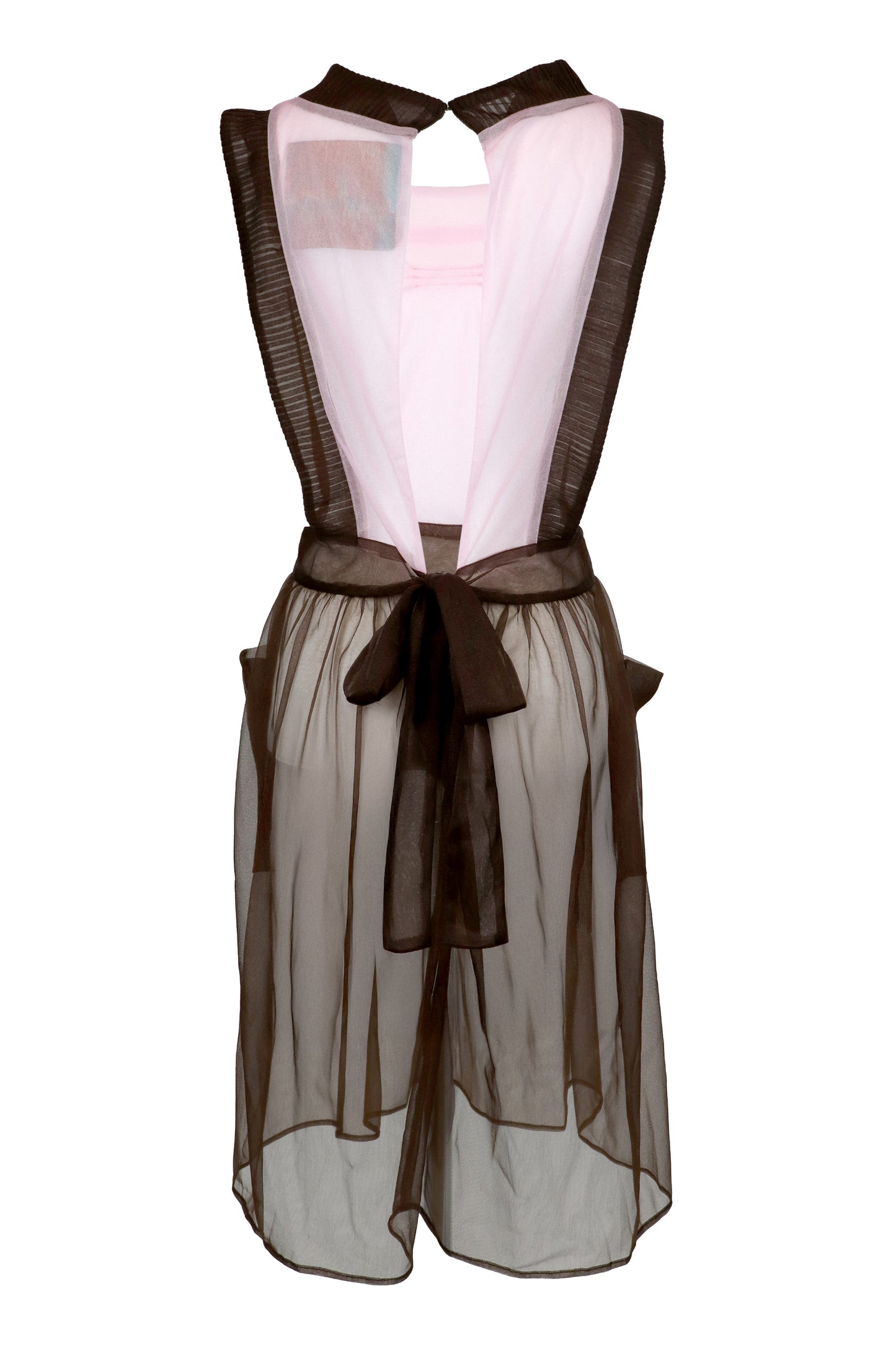 【SS26受注】Sugar Sugar Apron / Pink-Brown / JFSS26APRON01