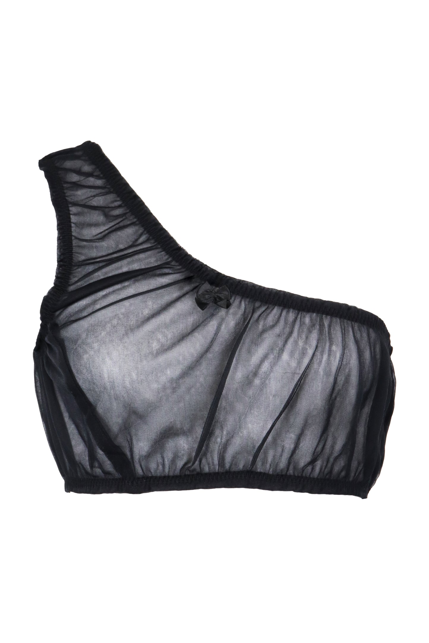 【SS26受注】Nickers Sheer Top / Black / JFSS26T011
