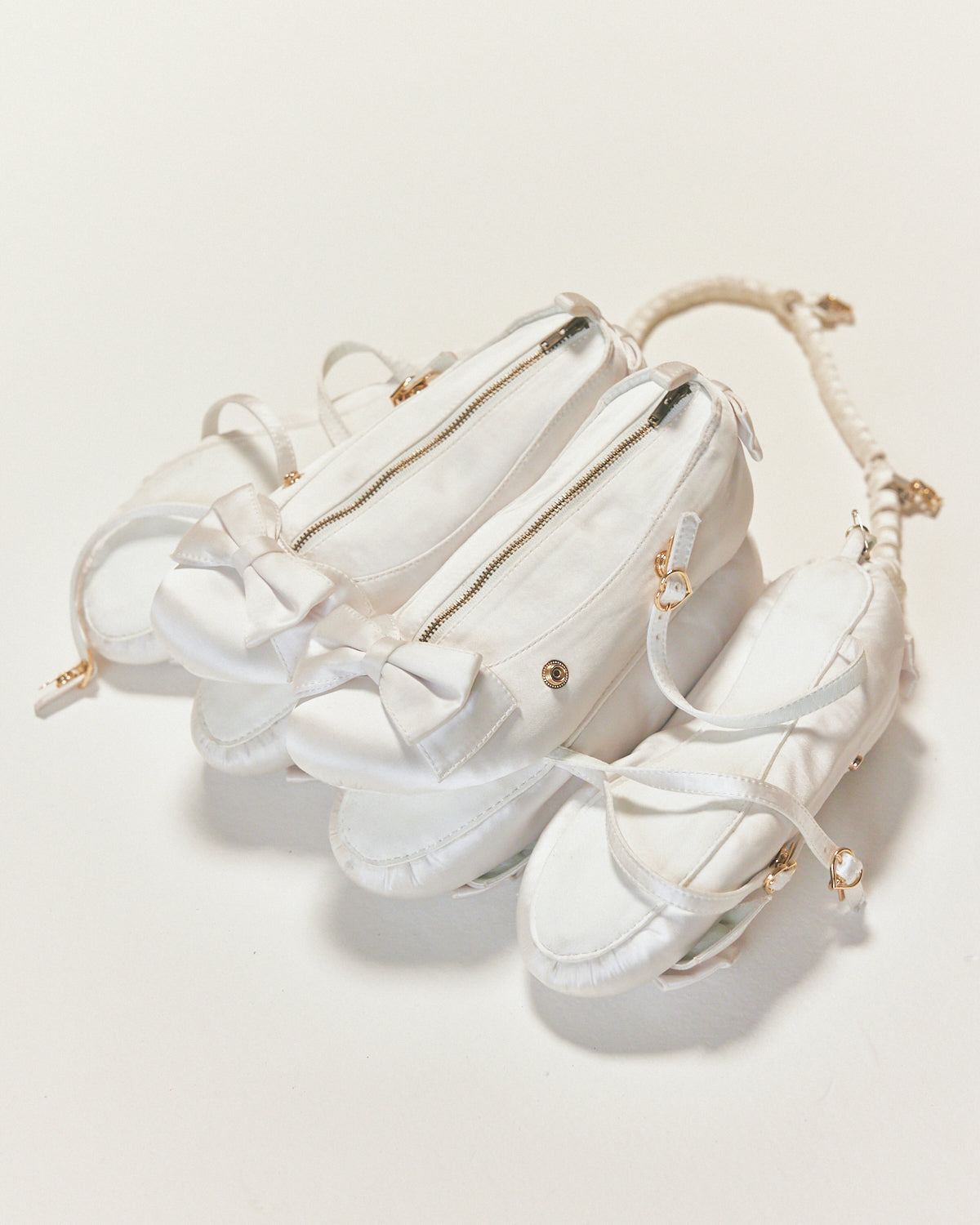 Tea Party Bag / White / Angelic Pretty × JennyFax