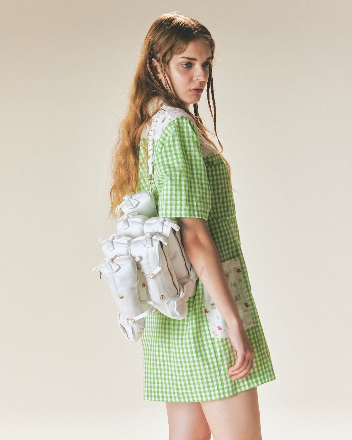 Tea Party Bag / White / Angelic Pretty × JennyFax