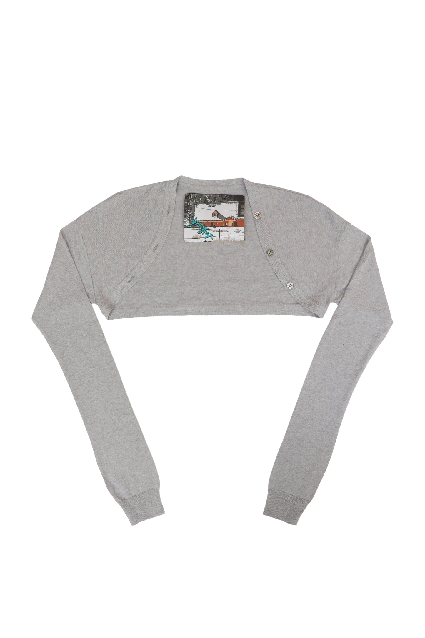 【SS26受注】Pam's Cardigan / Gray / JFSS26K01
