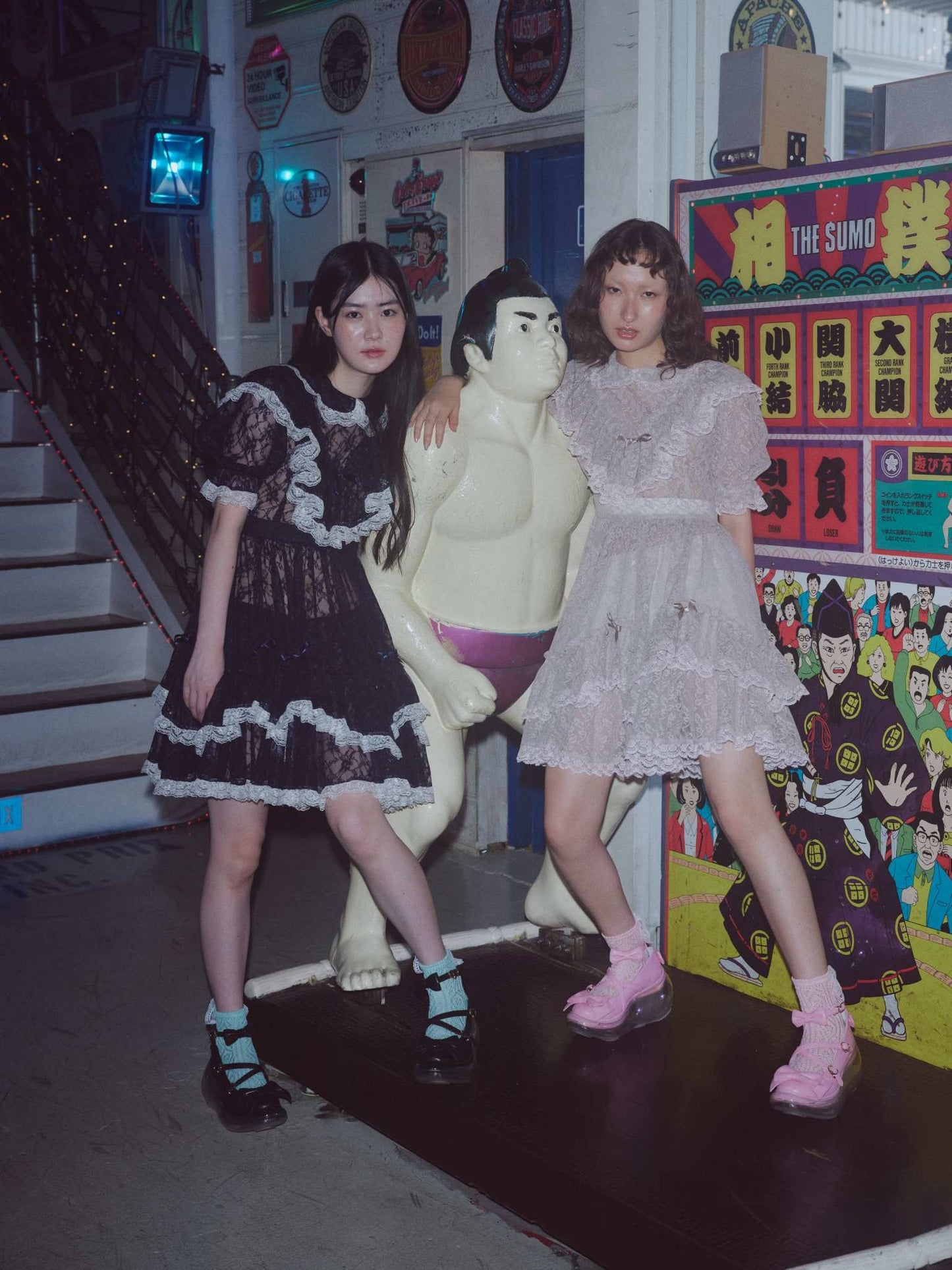 Tea Party Moon / Pink / JennyFax × Angelic Pretty