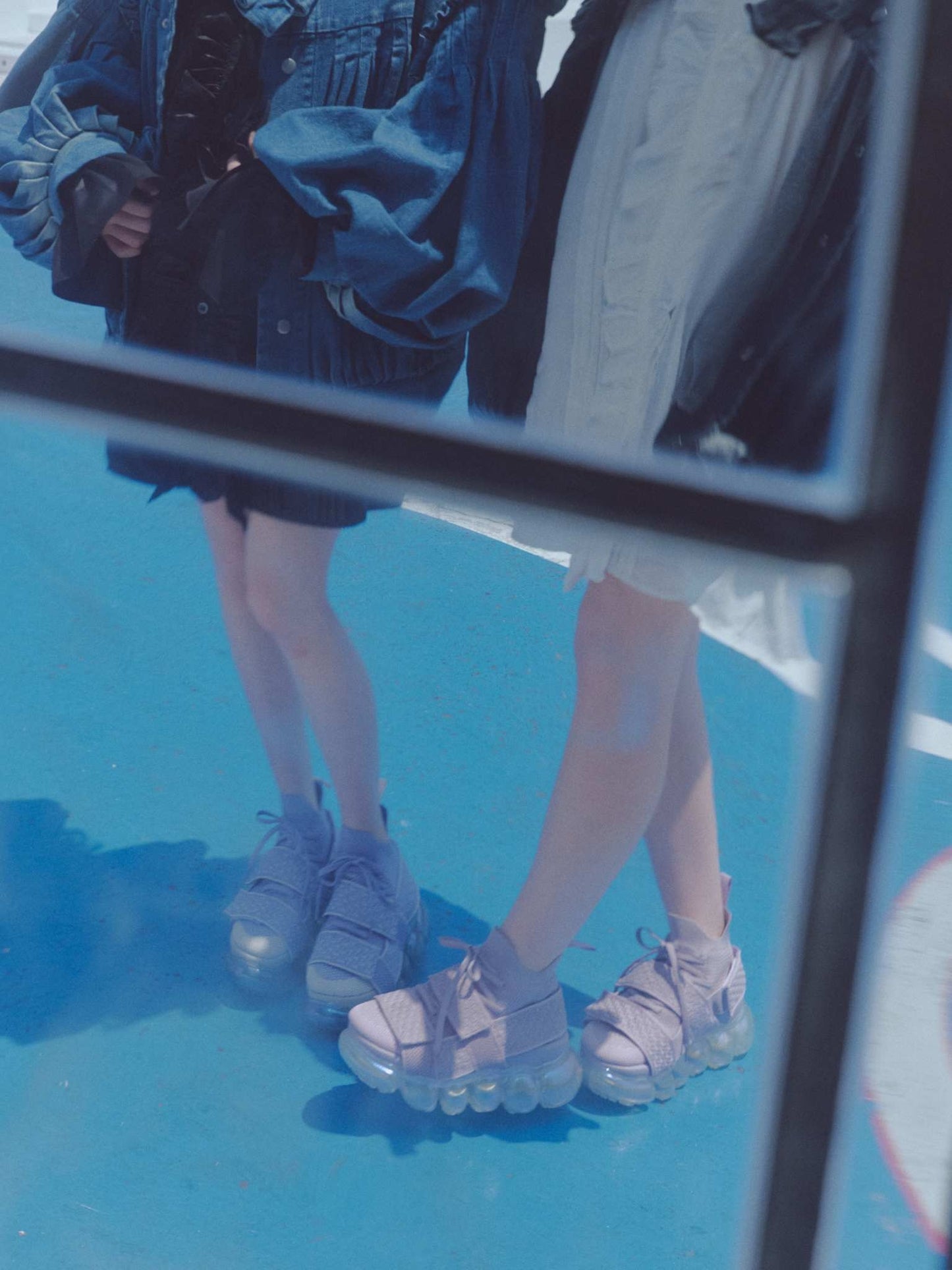 “珠宝”高跟鞋 Beltcross / Aurora Lilac