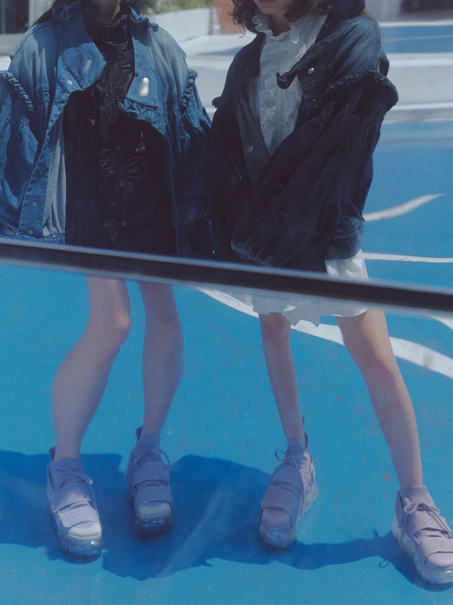 “珠宝”高跟鞋 Beltcross / Aurora Lilac