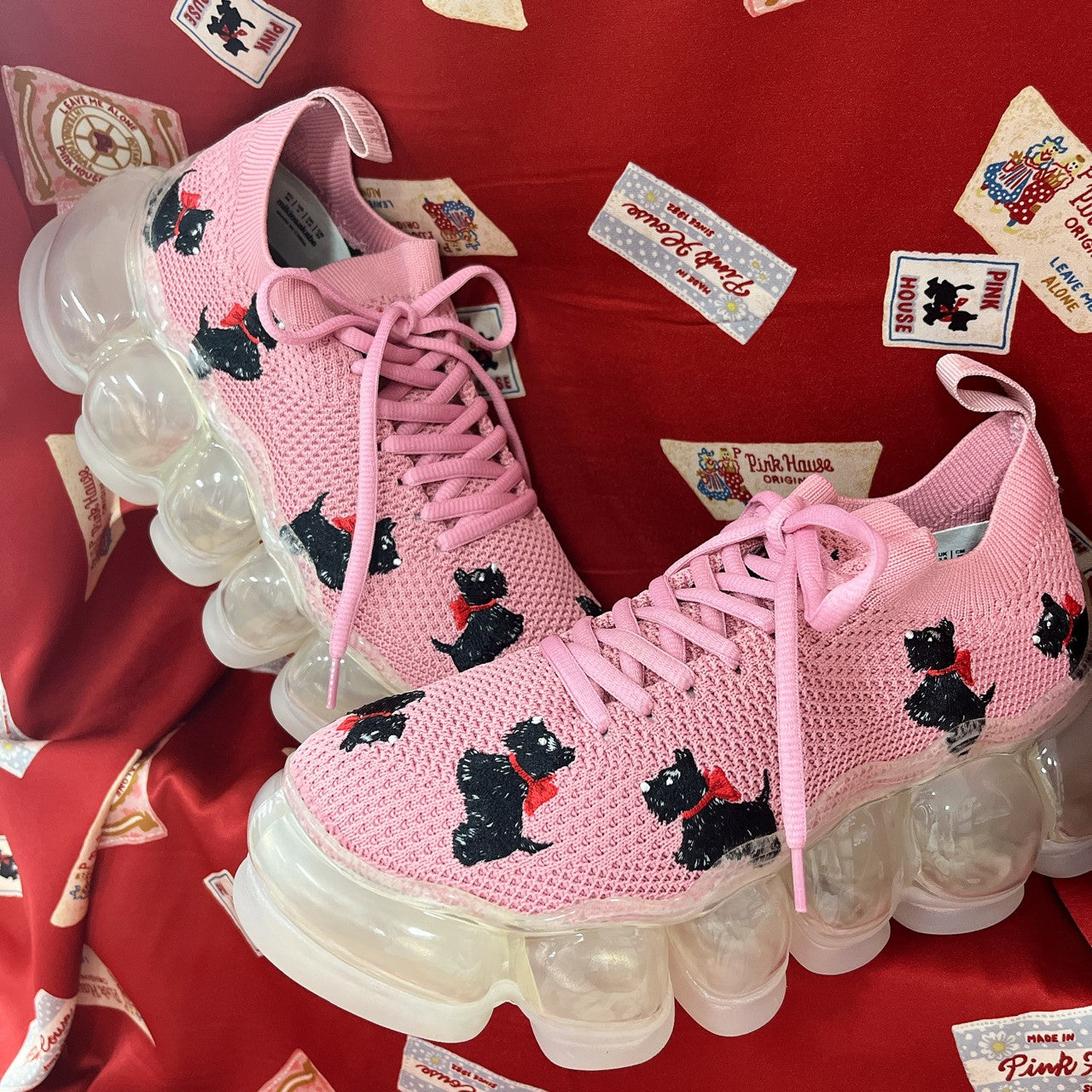 新款“珠宝”鞋 / 粉色 / PINK HOUSE × MIKIOSAKABE