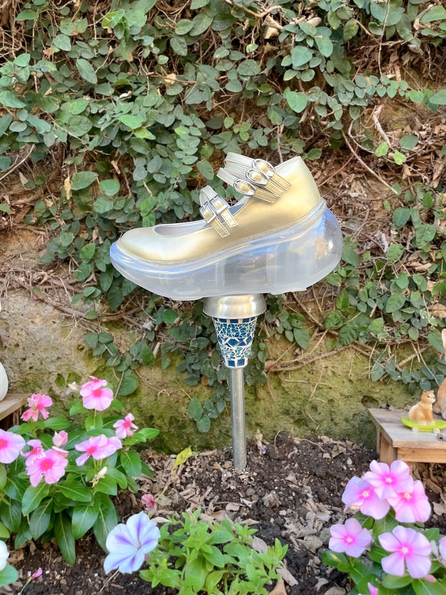 Mary Jane Metallic / Gold