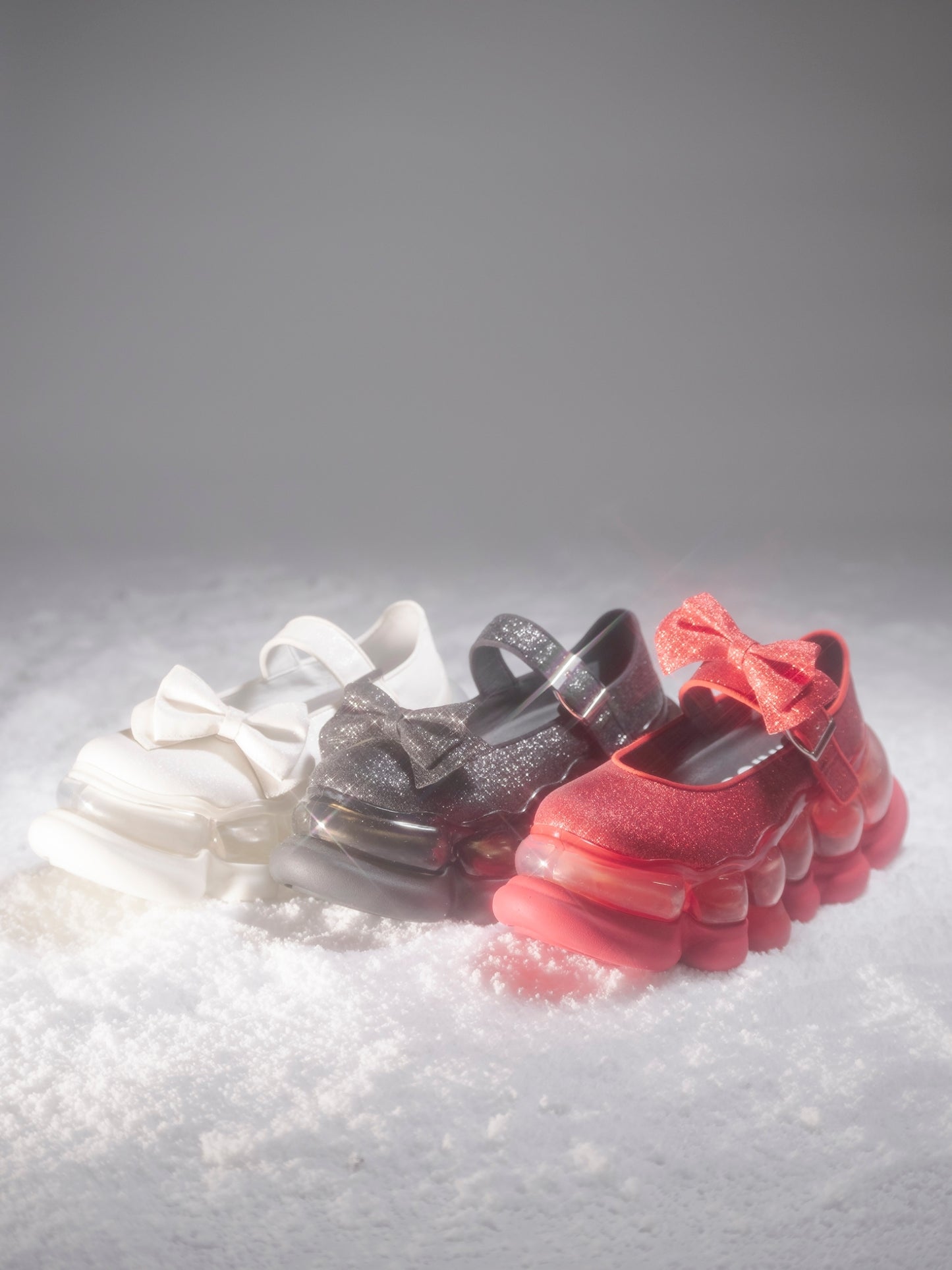 "Jewelry" Ark Mary Jane / White Glitter