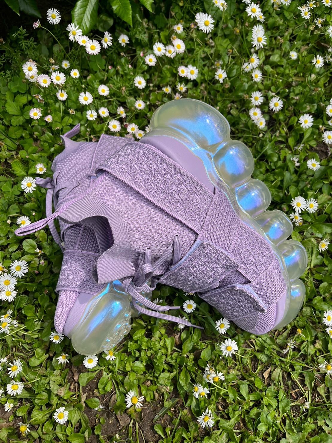 “珠宝”高跟鞋 Beltcross / Aurora Lilac