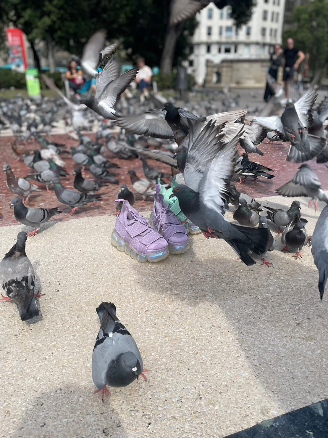 “珠宝”高跟鞋 Beltcross / Aurora Lilac