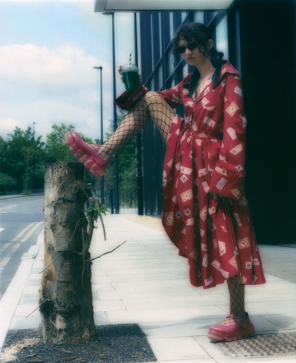 New “Jewelry” Mary Jane / Pink / PINK HOUSE × MIKIOSAKABE