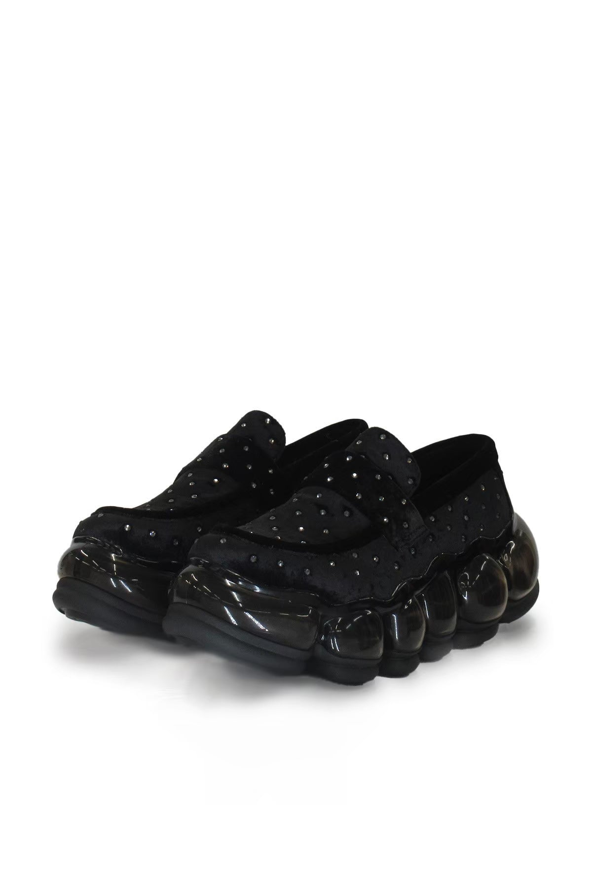New "Jewelry" Loafer Jewel / Black