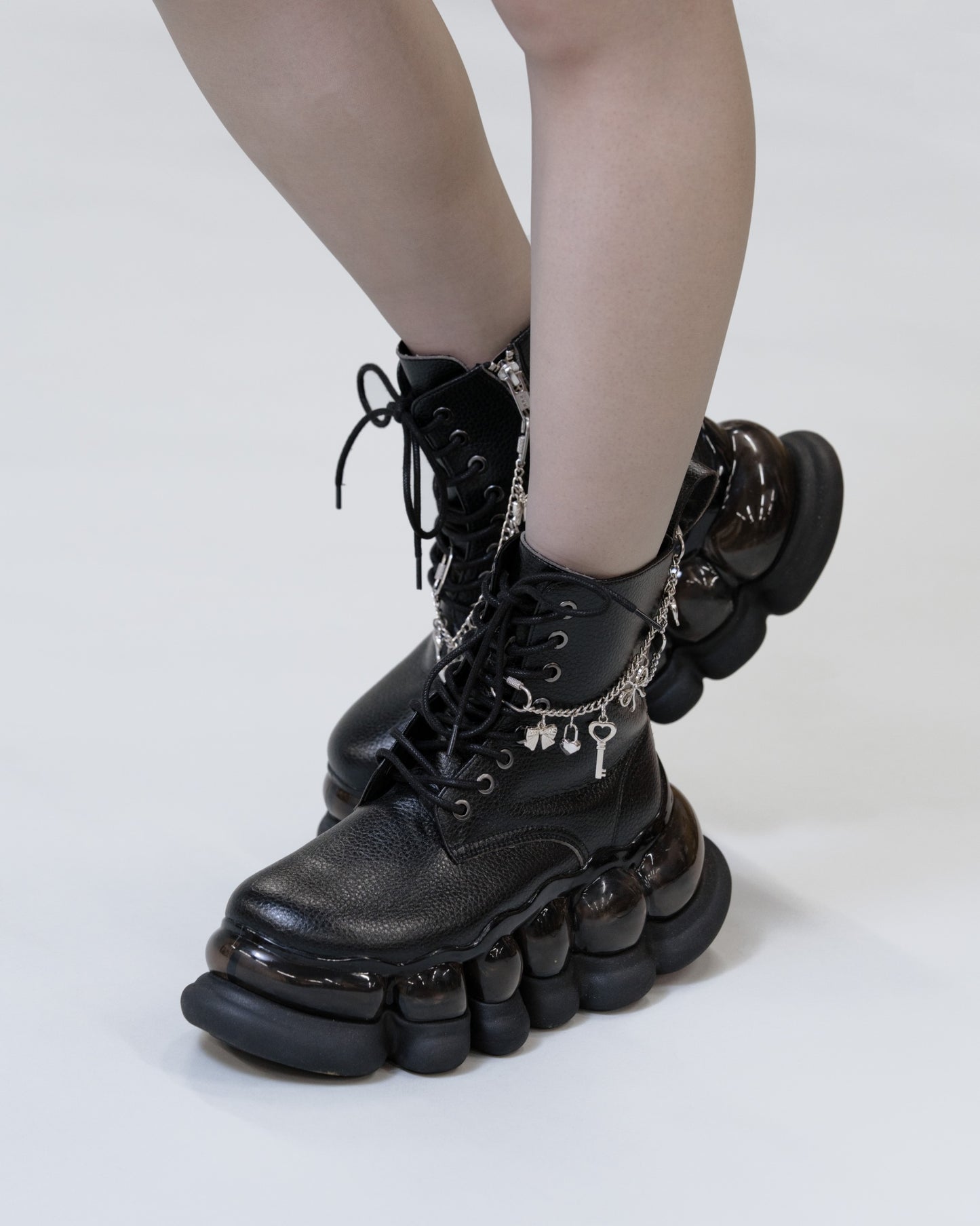 "Jewelry" Ark Eight Holes Boots Chain / Black