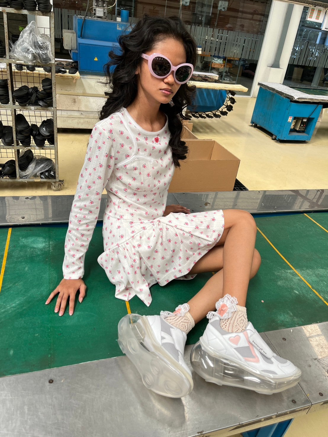 小鹿斑比月亮/白色