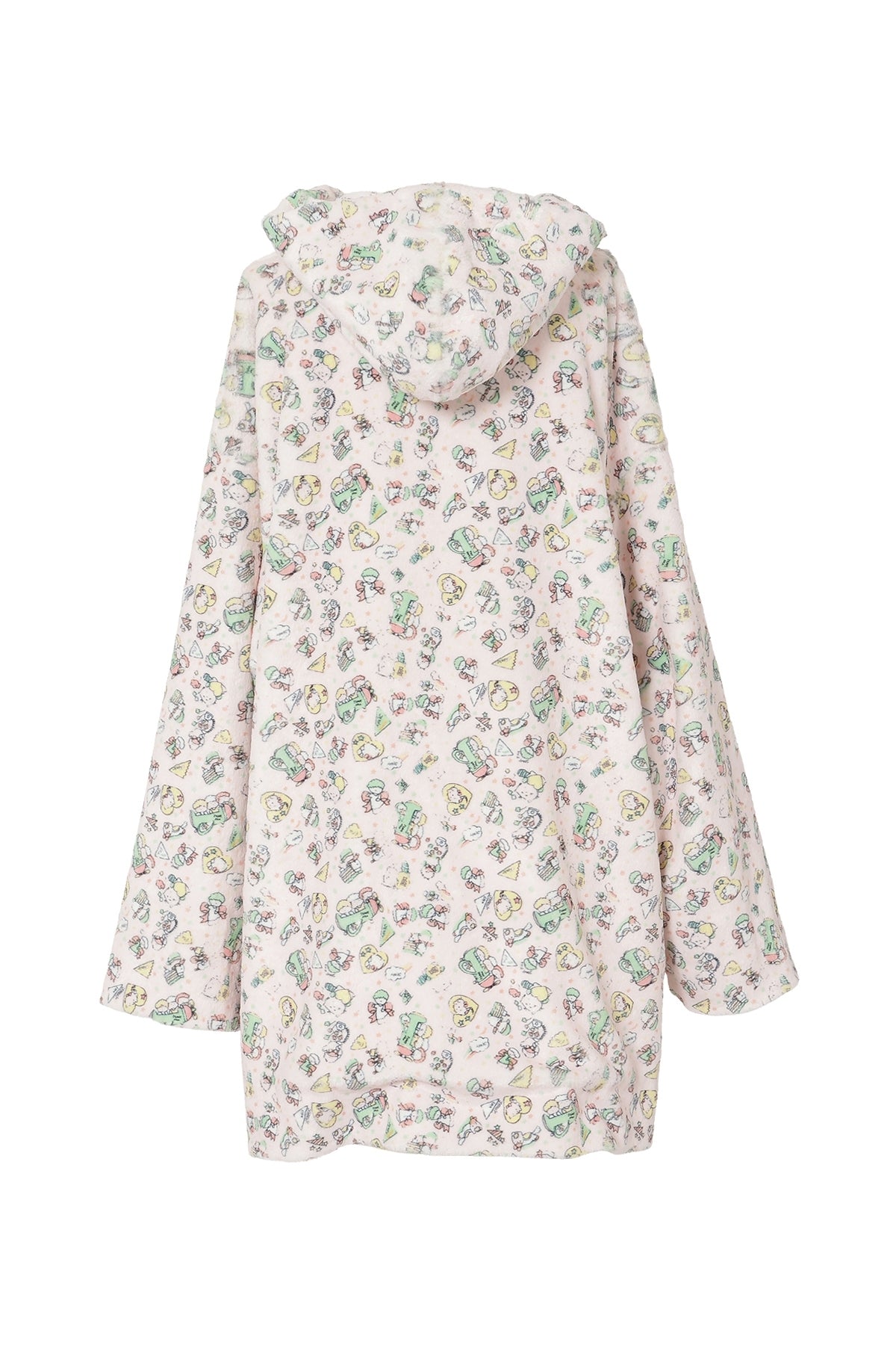 Cartoon Fur Coat / Pastel