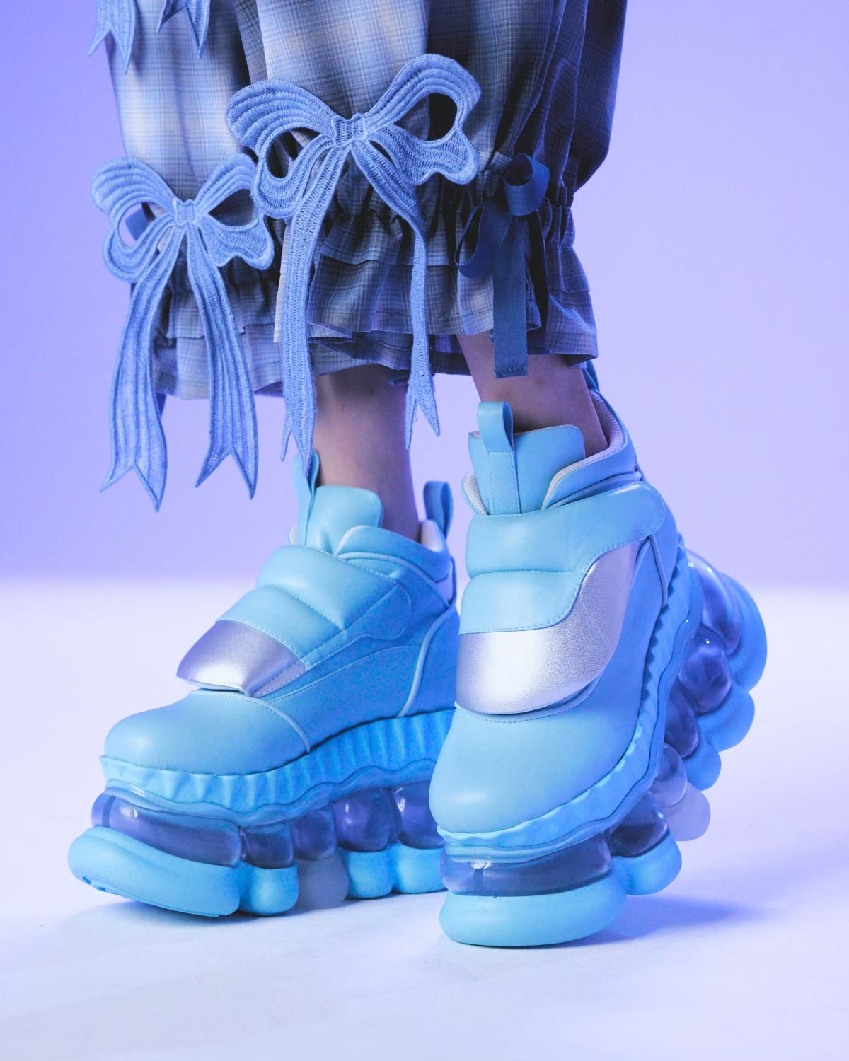 "Jewelry" Ark Puff High / Light Blue